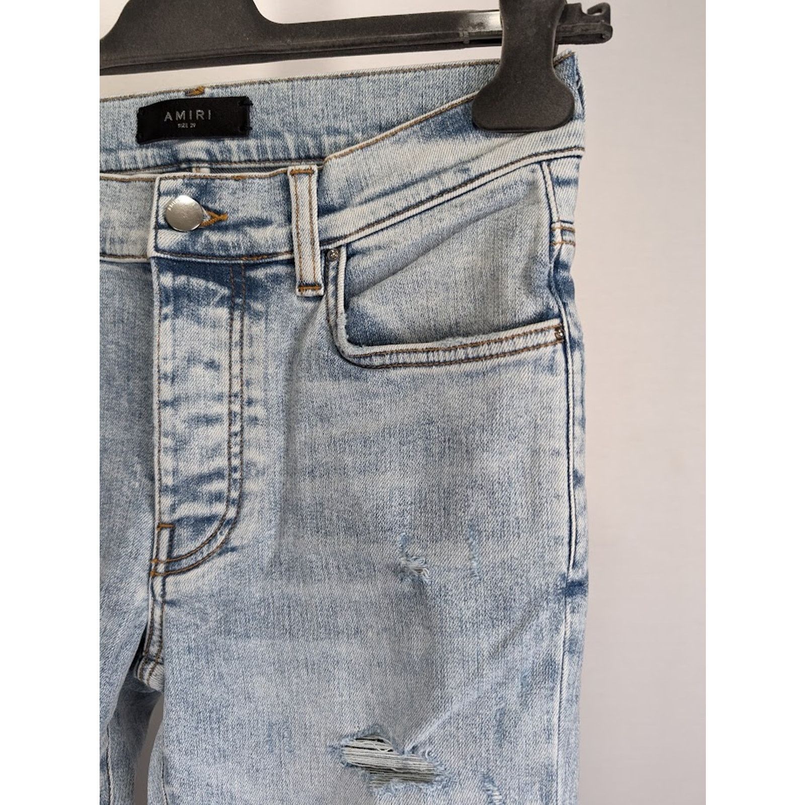 Amiri o1rshd1 Q:2 / Playboy Magazine Jean in LT.Vintage Size US 38 / EU 54 - 9 Thumbnail