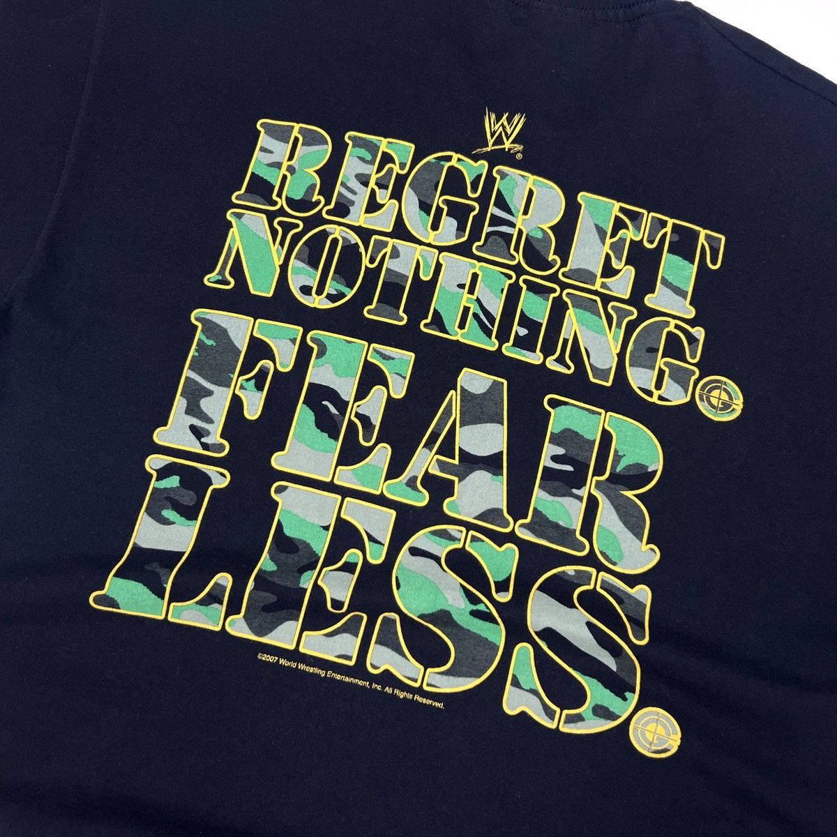 Vintage Vintage 2007 WWE WWF John Cena Black Cotton T Shirt Size L Size US L / EU 52-54 / 3 - 6 Thumbnail