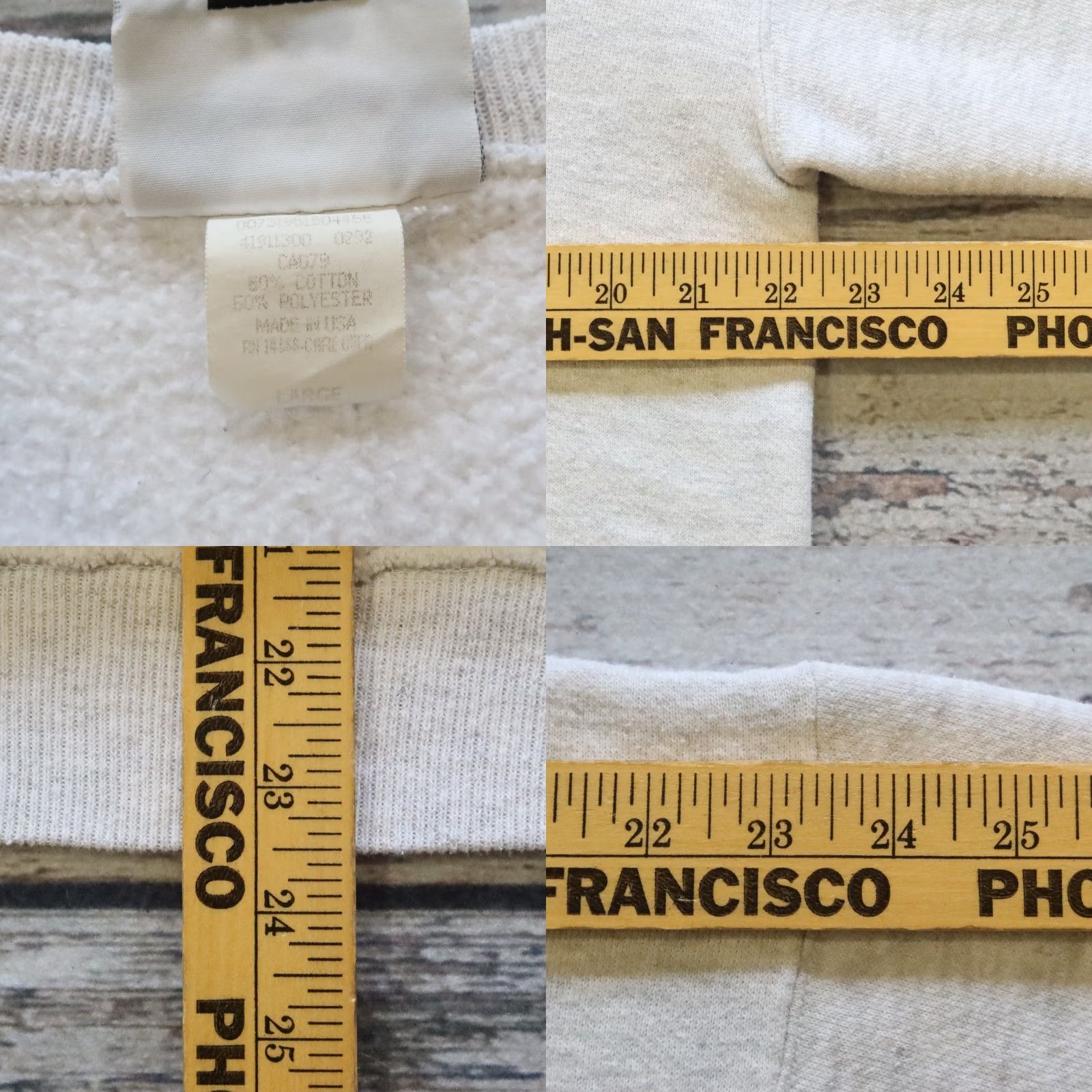 Lee VINTAGE Acura NSX Crewneck Sweatshirt Lee Size L Gray Mens Pullover USA Size US L / EU 52-54 / 3 - 8 Thumbnail