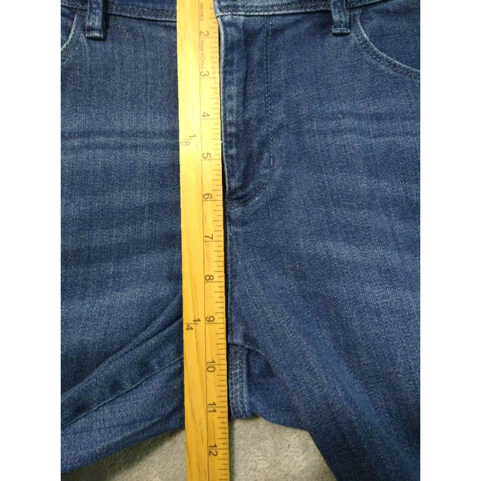 J. Jill J.Jill Jeans Women's 8 Denim Slim Ankle Stretch Mid Rise Blue Authentic Fit Size 30" / US 8 / IT 44 - 4 Thumbnail