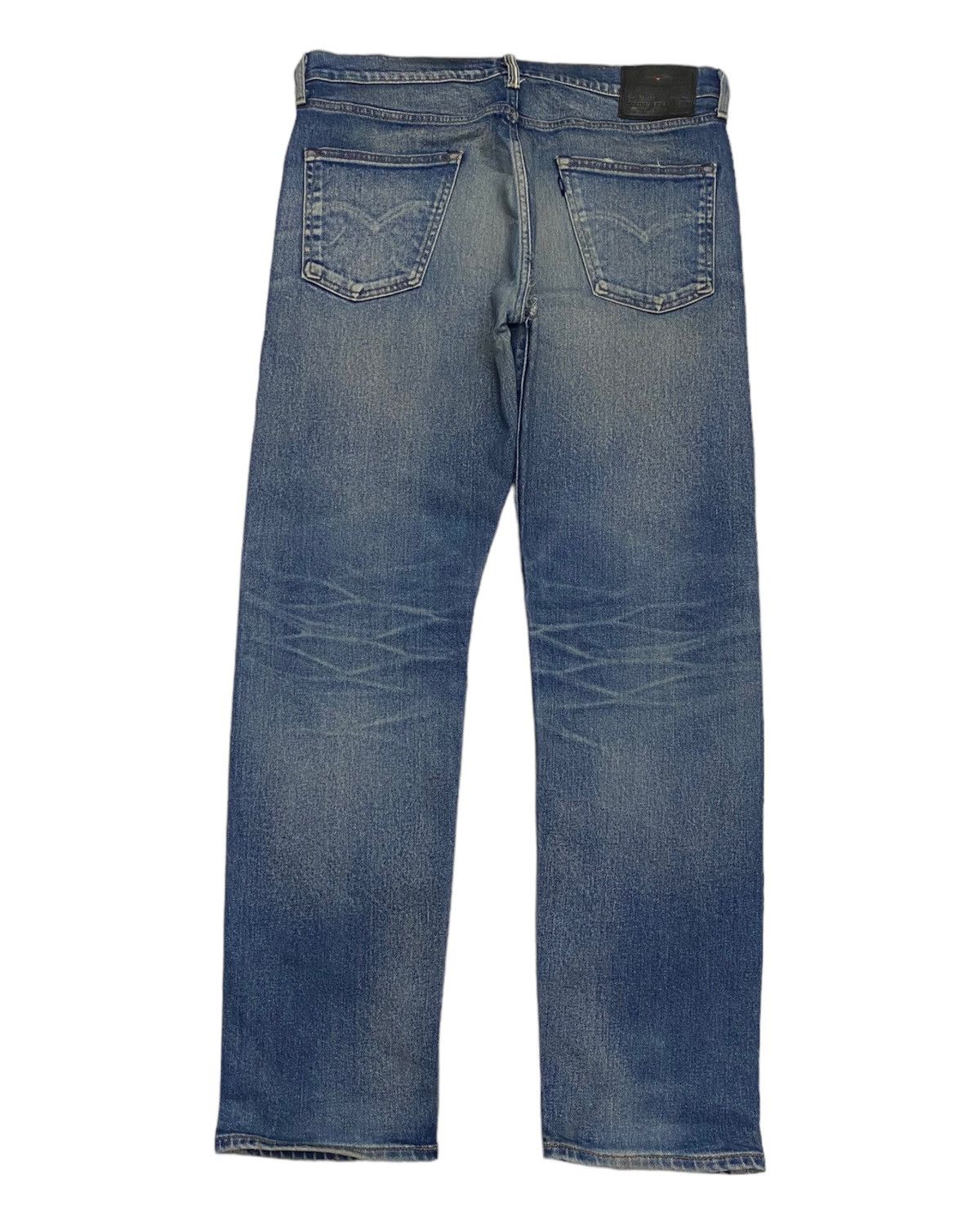 Japanese Brand × Levi's × Levi's Made & Crafted LEVIS MADE & CRAFT JAPAN MADE SELVEDGE DISTRESSED DENIM JEAN Size US 35 - 4 Thumbnail