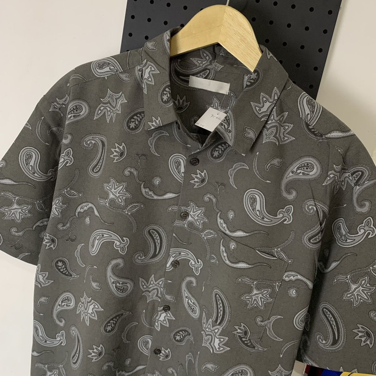 Japanese Brand SenseOfPlace japan paisley short button shirt Size US L / EU 52-54 / 3 - 3 Thumbnail