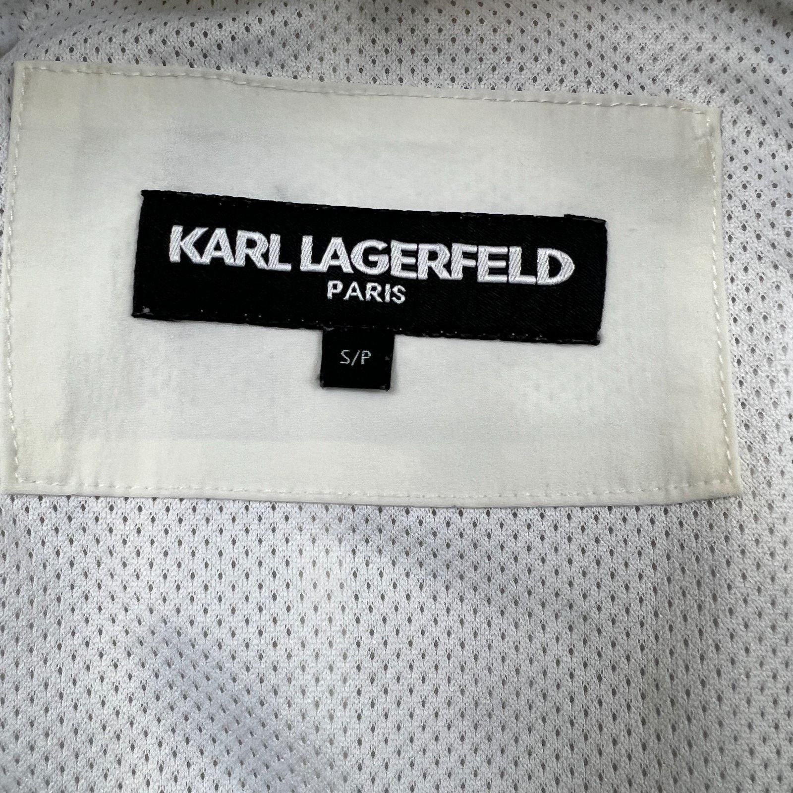 Karl Lagerfeld Karl Lagerfeld Paris Jacket Small Lightweight Windbreaker Size US S / EU 44-46 / 1 - 7 Thumbnail