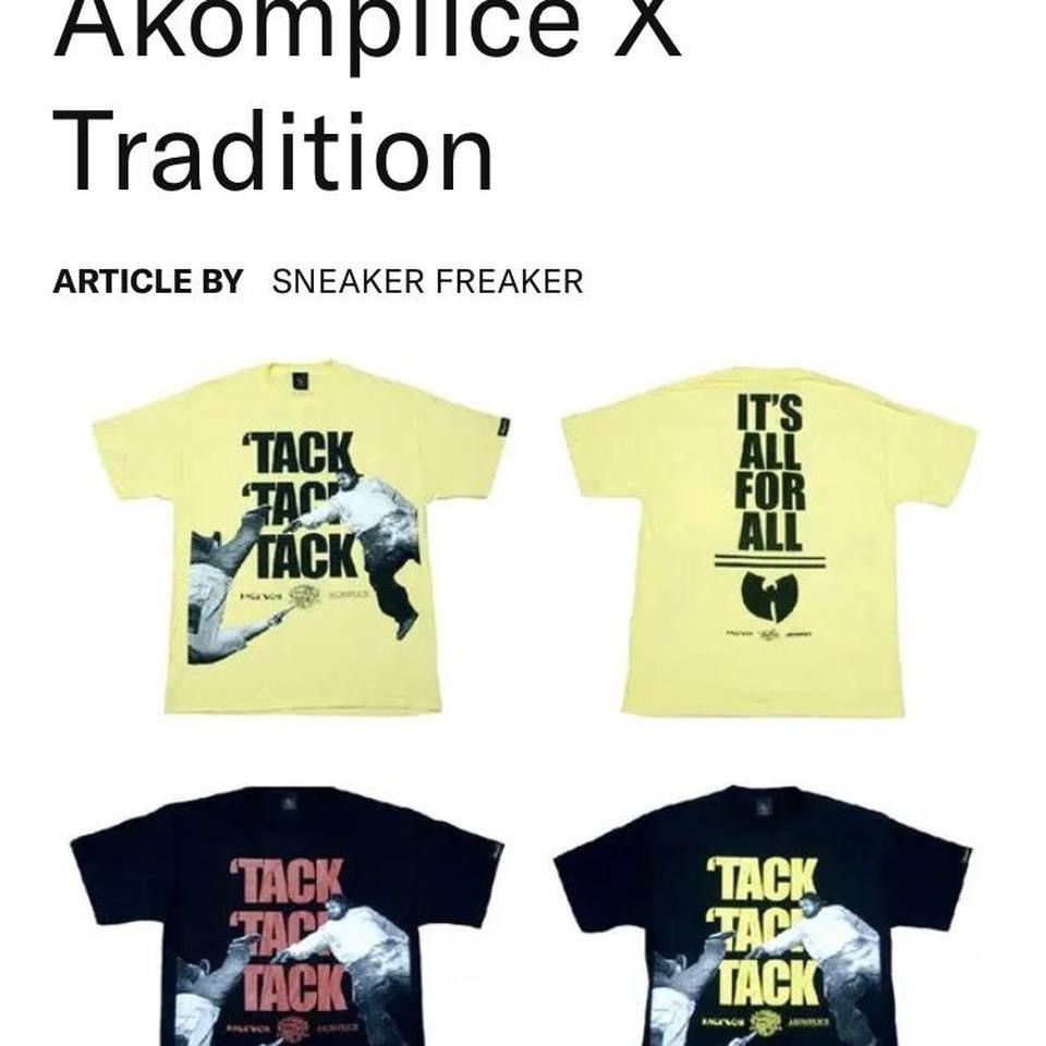 Akomplice × Wu-Tang Clan Akomplice/Raekwon 2008 Tee Wu Tang Clan Size US M / EU 48-50 / 2 - 7 Thumbnail
