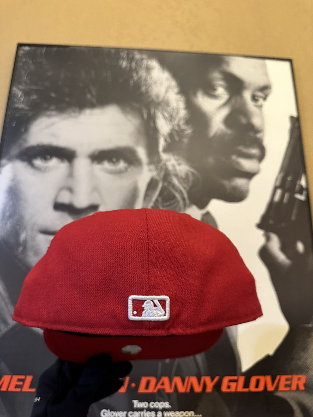 4GSELLER × MLB × New Era ALL RED Los Angeles Dodgers 59Fifty Fitted Hat 7 1/2 Size ONE SIZE - 4 Thumbnail