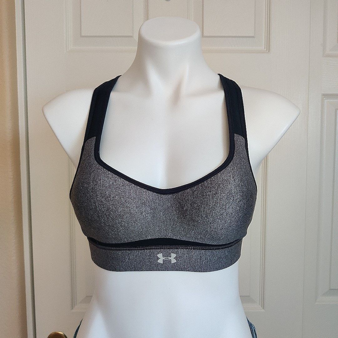 Under Armour HeatGear high impact racerback sports bra 32A Size ONE SIZE - 1 Thumbnail