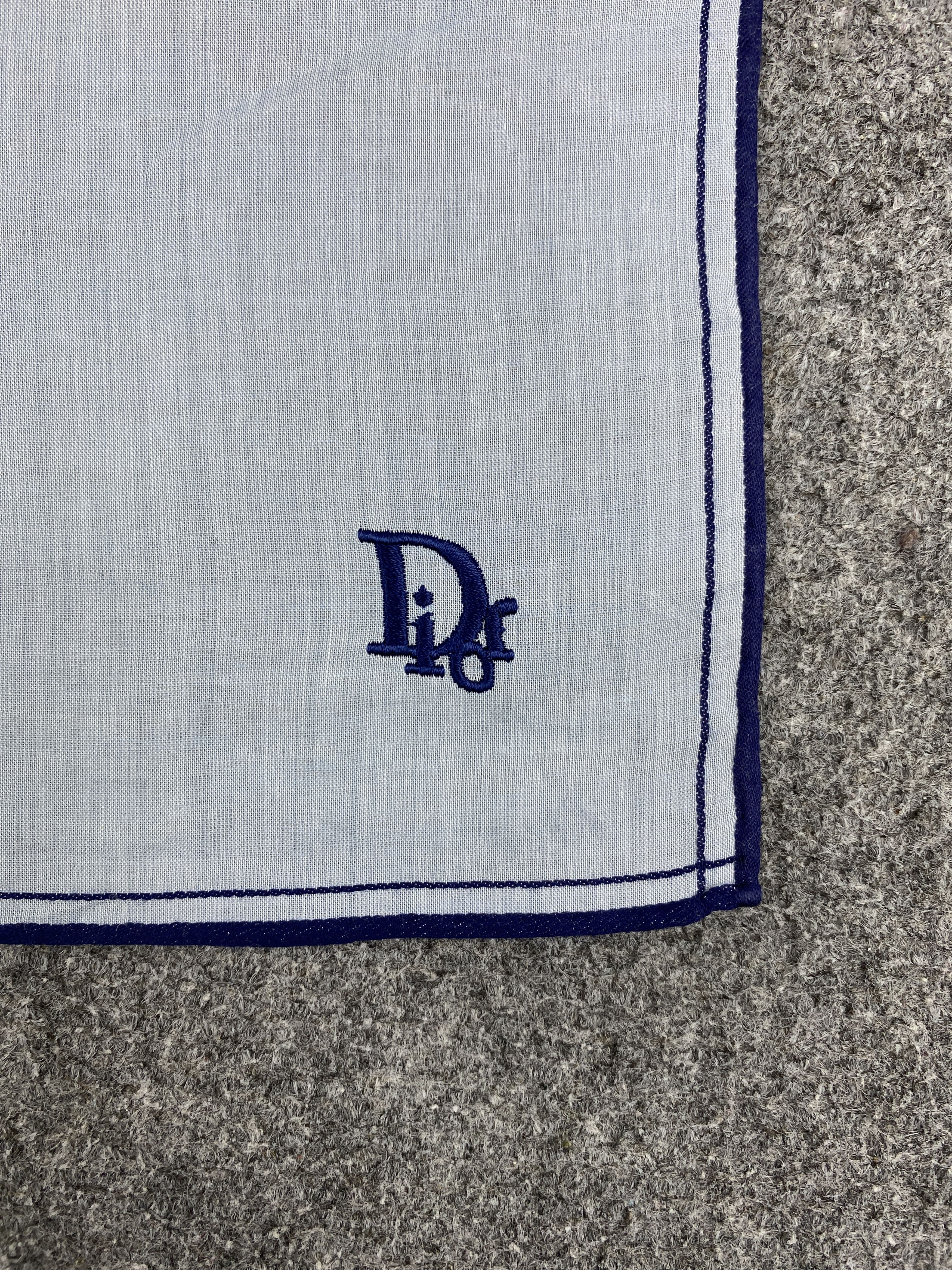 Christian Dior Monsieur Christian Dior Handkerchief Bandana Neckerchief HKC0463 Size ONE SIZE - 3 Thumbnail