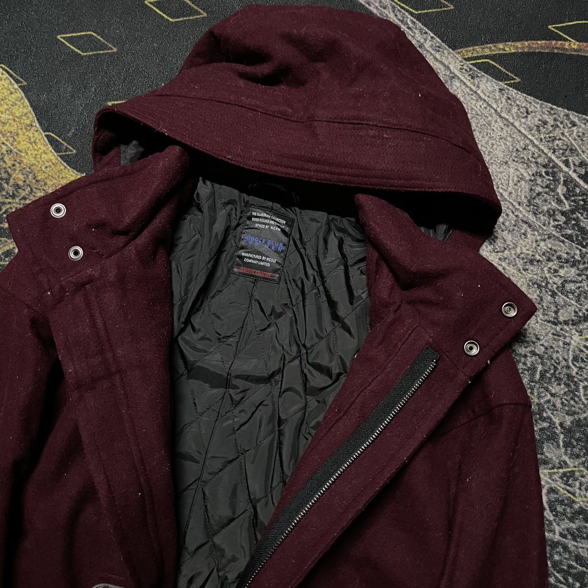 🌏Archive🌏 - NICOLE CLUB FOR MEN WOOL DUFFLE COATS HOOD