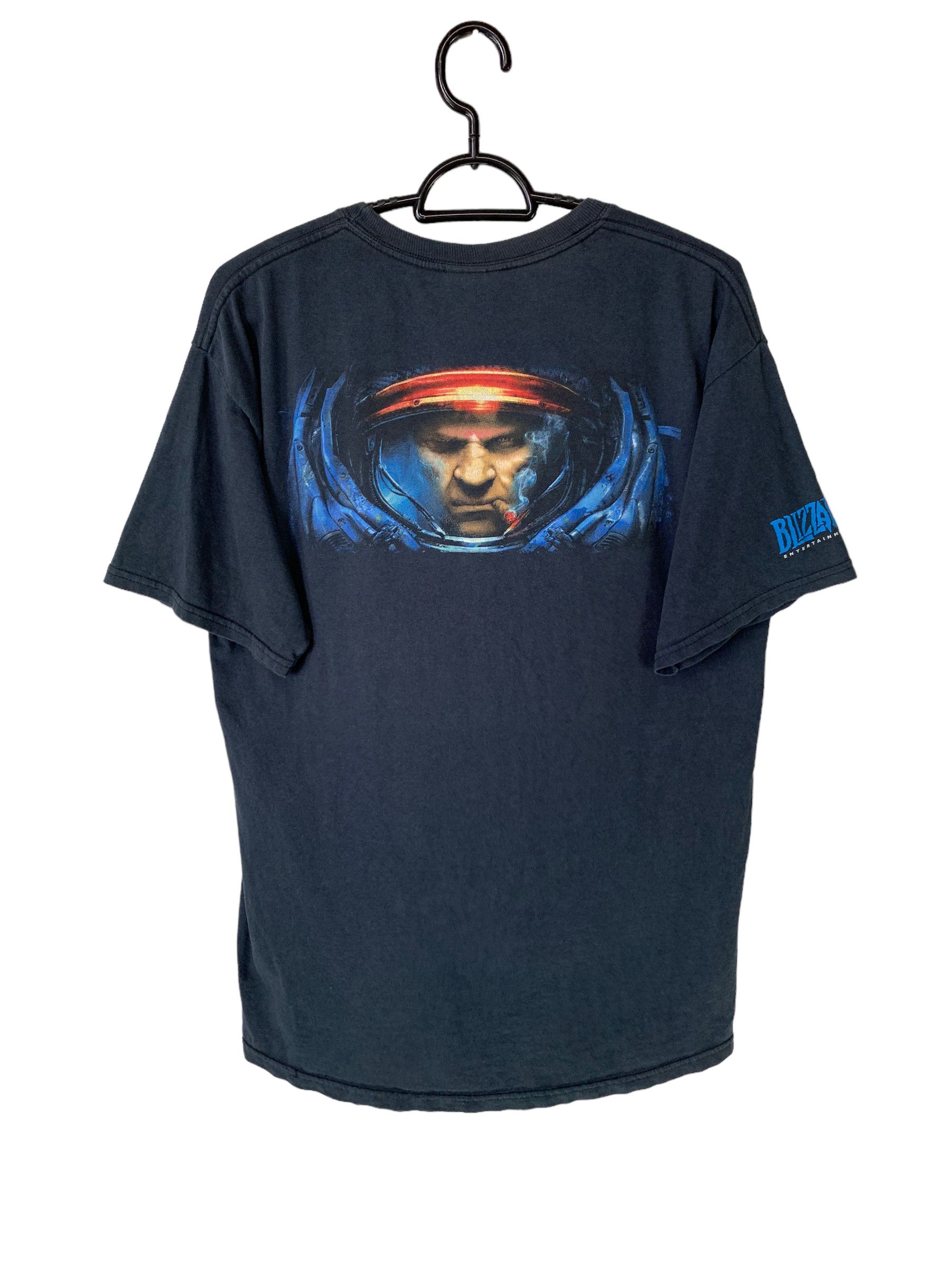 Starcraft II blizzard entertainment video game vintage shirt