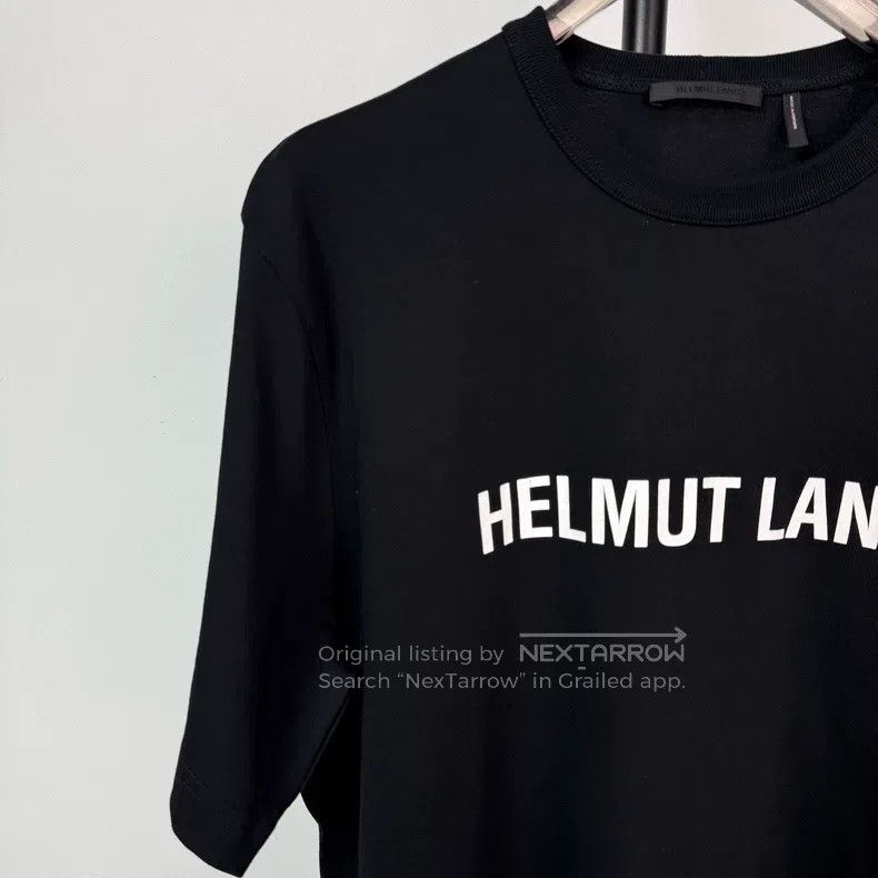 Helmut Lang Helmut Lang Letter Comfort Short Sleeve Size US XL / EU 56 / 4 - 8 Thumbnail