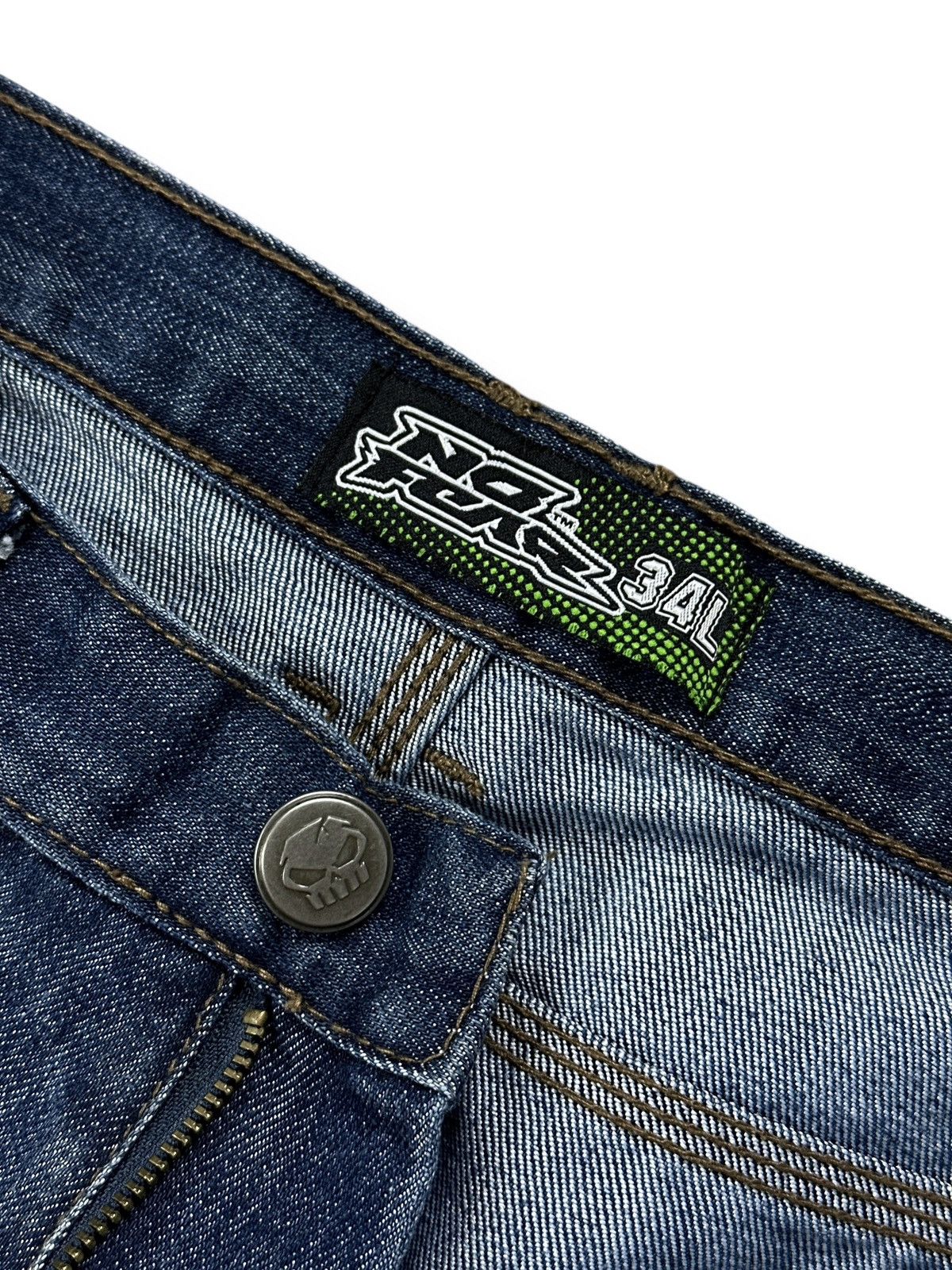 No Fear Vintage Y2K No Fear Straight Jeans Skate Style Men’s W34 Size US 34 / EU 50 - 11 Thumbnail