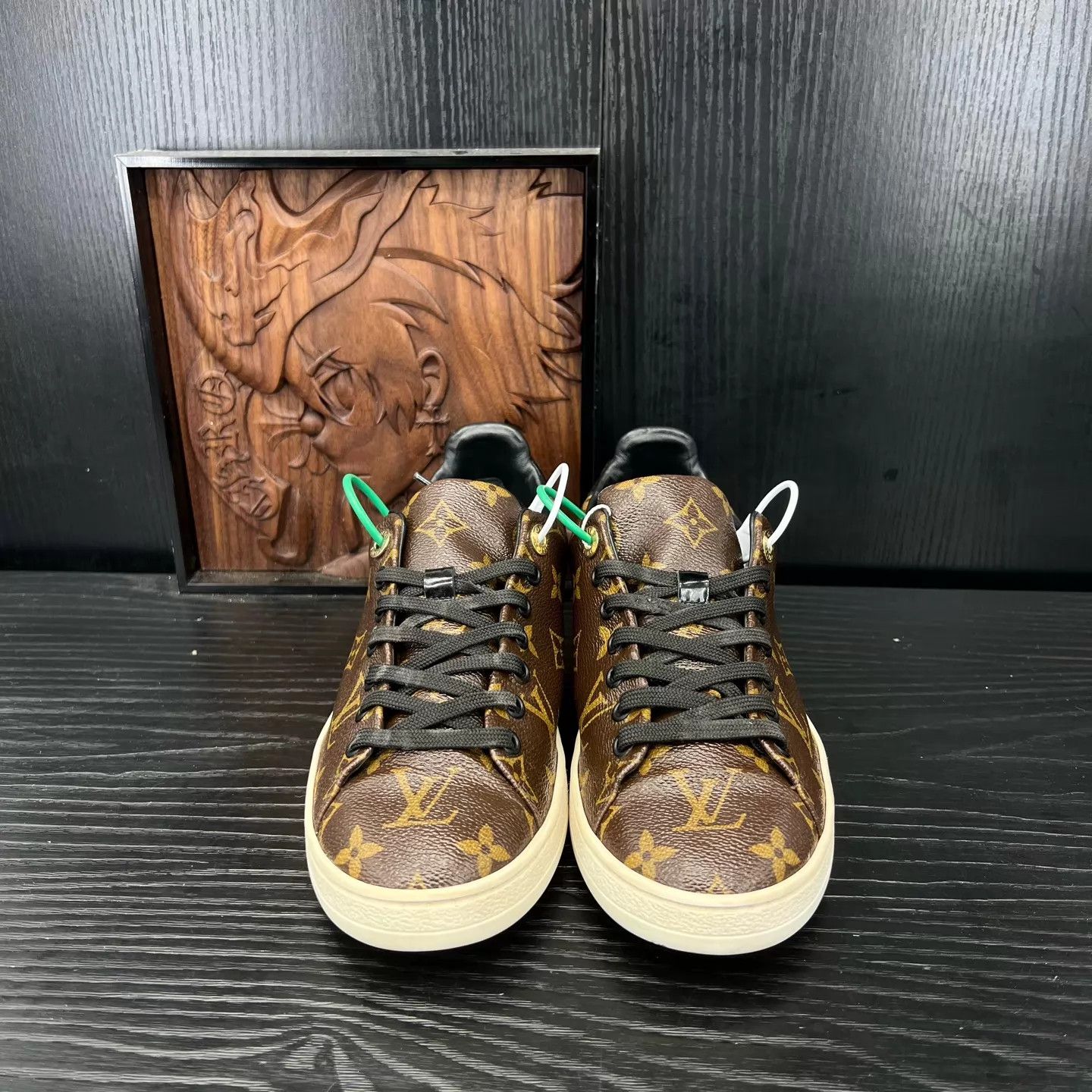 Louis Vuitton LV Frontrow Brown Size 38 Like New OG Box Size US 7.5 / IT 37.5 - 3 Thumbnail