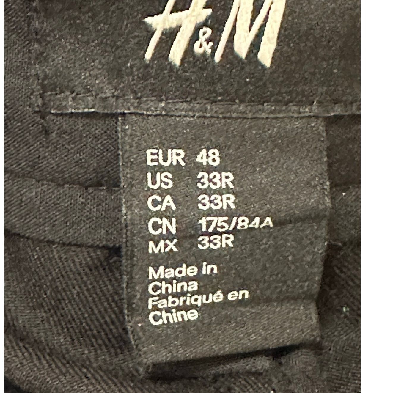 H&M H&M black side gold stripe tuxedo pants size 33R Size 34S - 3 Thumbnail