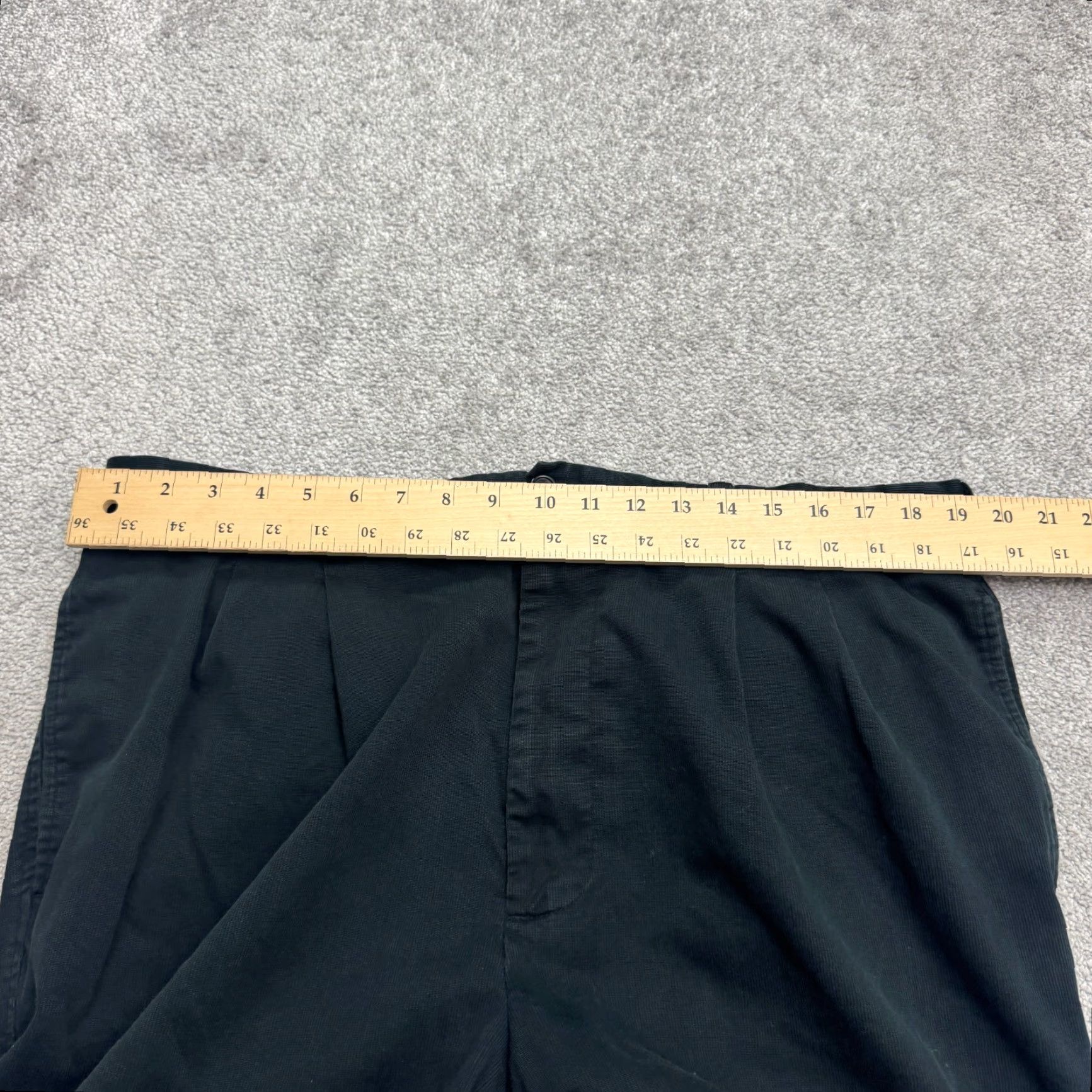 Banana Republic VINTAGE Banana Republic Smithfield Chino Pants Mens 40L Black Regular Fit 31in Inseam 90s Preppy Casual Pants Size US 40 / EU 56 - 7 Thumbnail