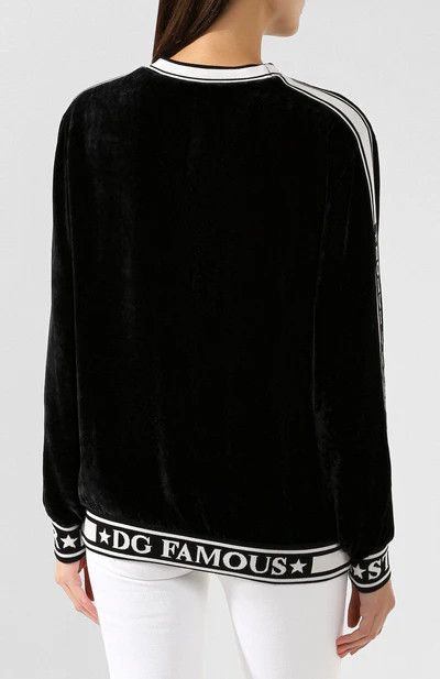 Dolce & Gabbana o1y0925 Sweatshirt in Black Size S / US 4 / IT 40 - 3 Thumbnail