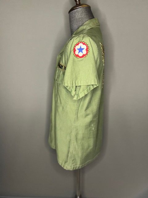 Other US Military issued ARMY custom studded button shirt details Size US M / EU 48-50 / 2 - 3 Thumbnail