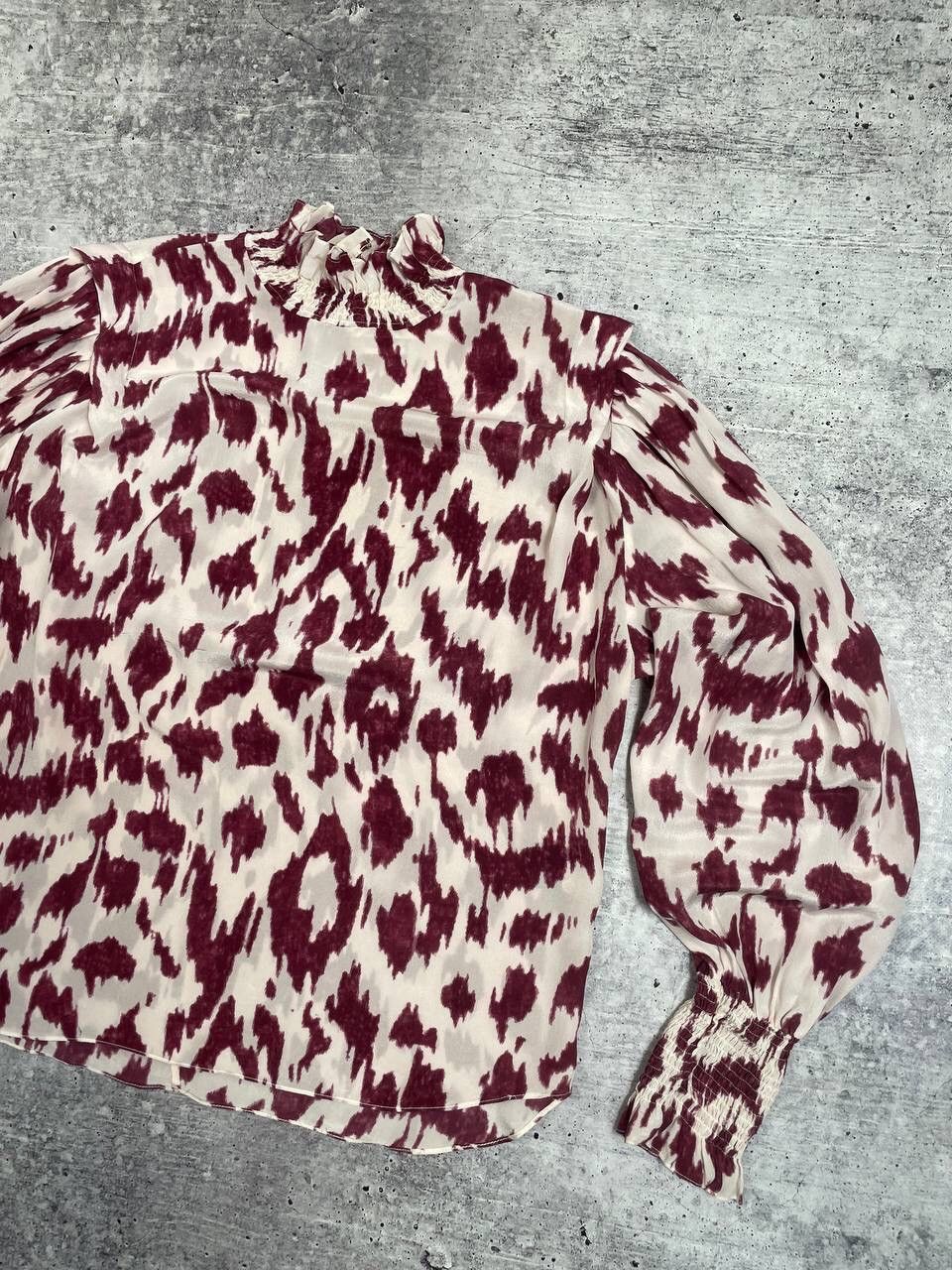 Isabel Marant Etoile Vintage Isabel Marant Etoile Silk Blouse Yoshi Cream Y2K Size M / US 6-8 / IT 42-44 - 3 Thumbnail