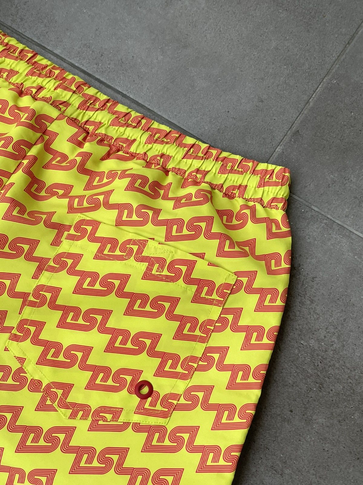Diesel !DS! SS23 Diesel BMBX-Nico Boxer Monogram Yellow Shorts Size US 32 / EU 48 - 8 Thumbnail