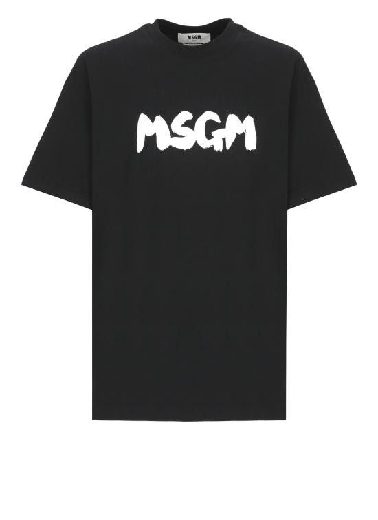 MSGM MSGM Men T-Shirts 3840MM105 25700299 Black Size US S / EU 44-46 / 1 - 1 Thumbnail