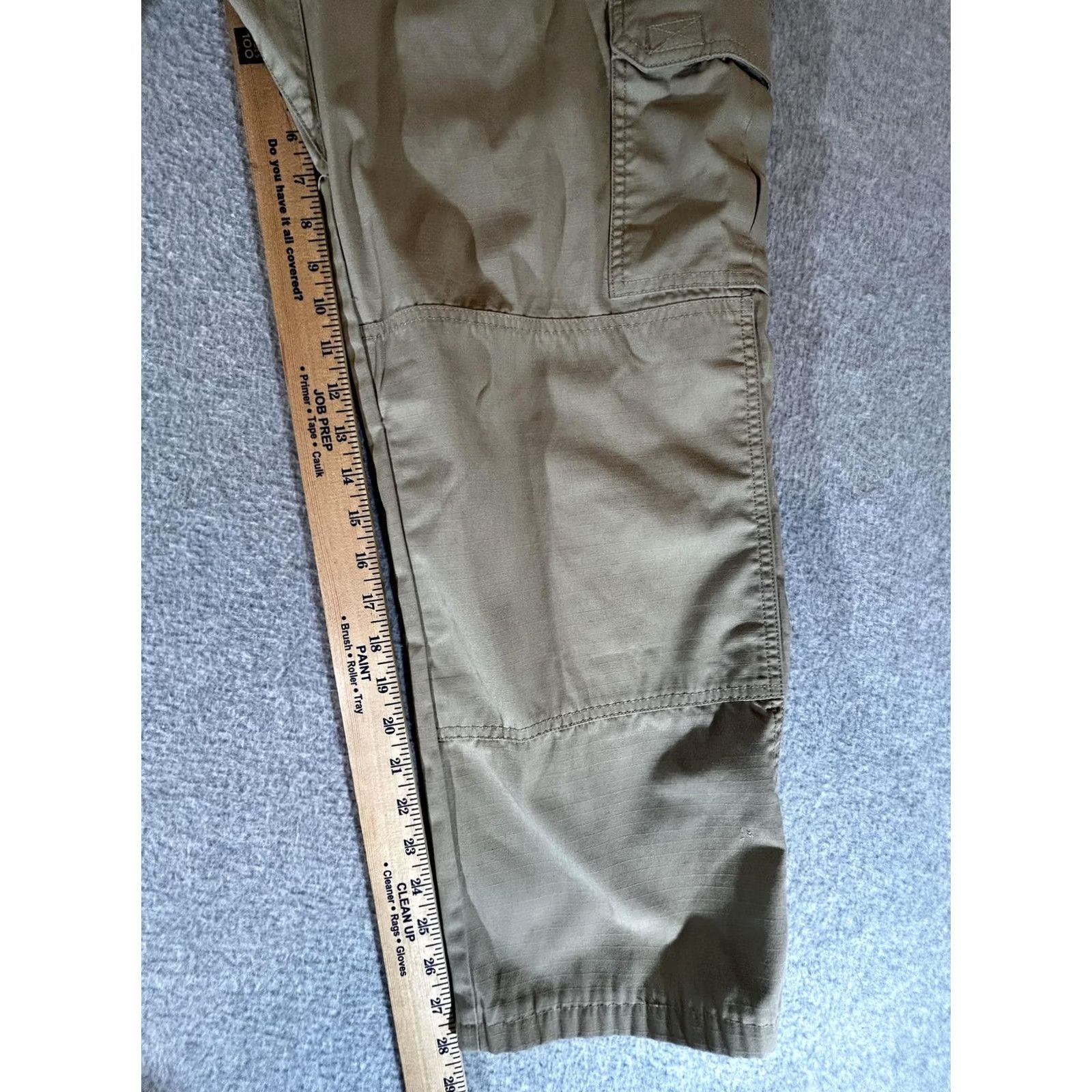 Vintage 5.11 Tactical Pants Mens 32x28 Khaki Cargo Ripstop Workwear Taclite Pro Cargo Pants Mens 32 Beige KD 5.11 Mens Pants Beige 32x28 Size US 32 / EU 48 - 3 Thumbnail