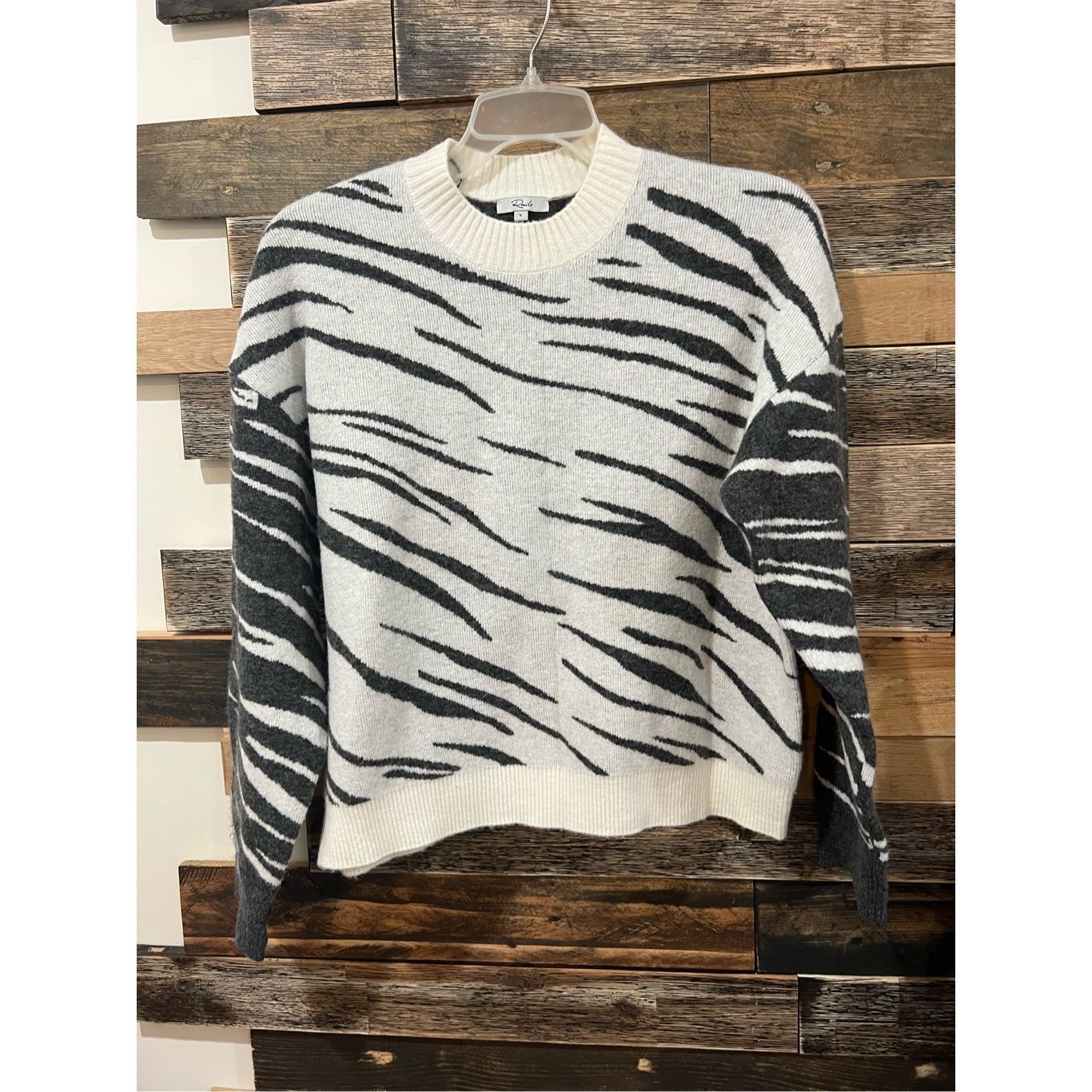 Rails Rails Lana Mixed Abstract Tiger Wool Cashmere Blend Sweater Size S Size S / US 4 / IT 40 - 3 Thumbnail