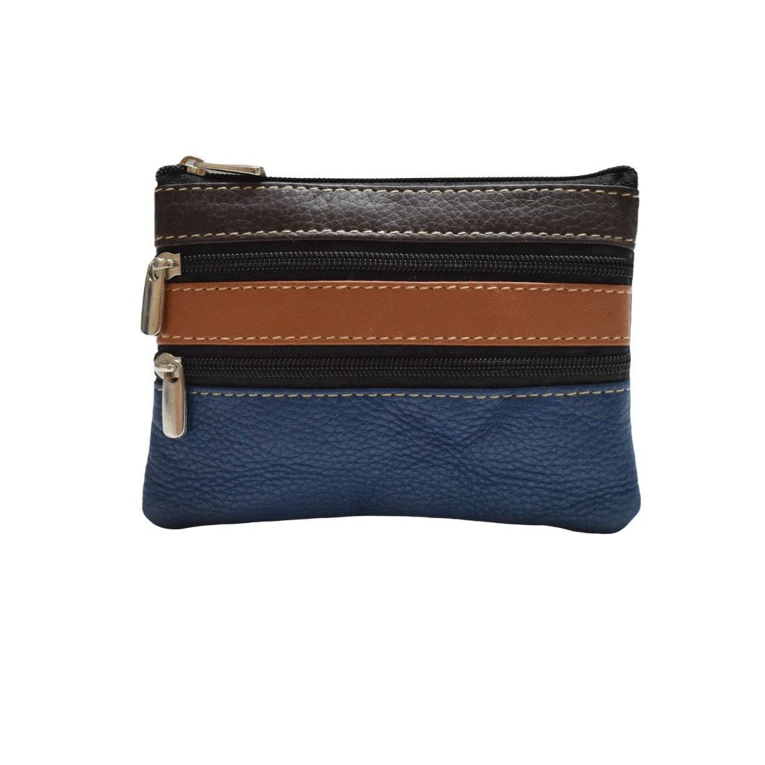 Handmade New COIN PURSE Credit Card Holder Multicolor Leather wallet Size ONE SIZE - 4 Thumbnail