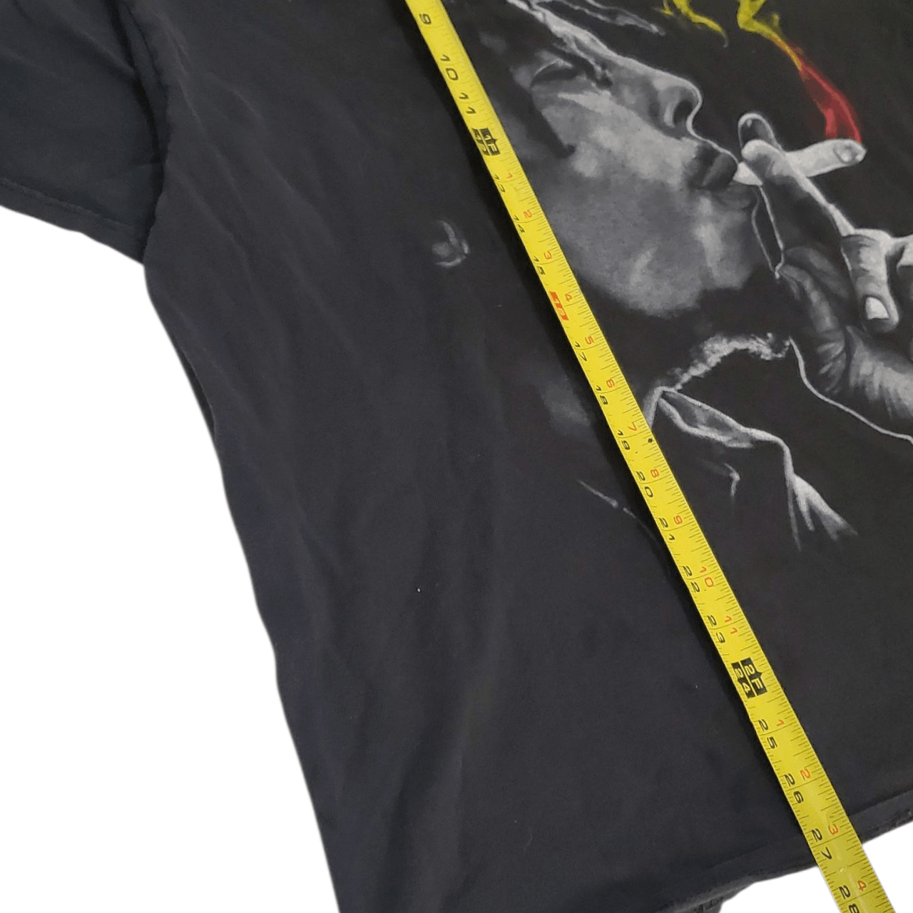 Vintage Bob Marley Smoking T-Shirt Size US L / EU 52-54 / 3 - 5 Thumbnail