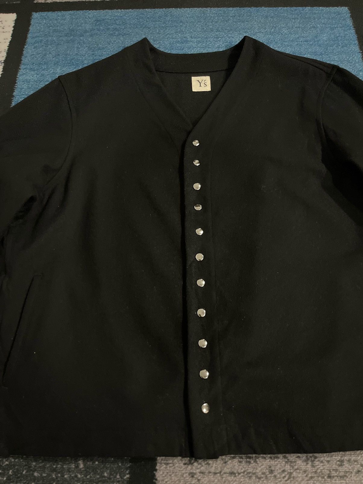 Yohji Yamamoto Vintage Yohji Yamamoto cardigan wool jacket Size US L / EU 52-54 / 3 - 8 Thumbnail