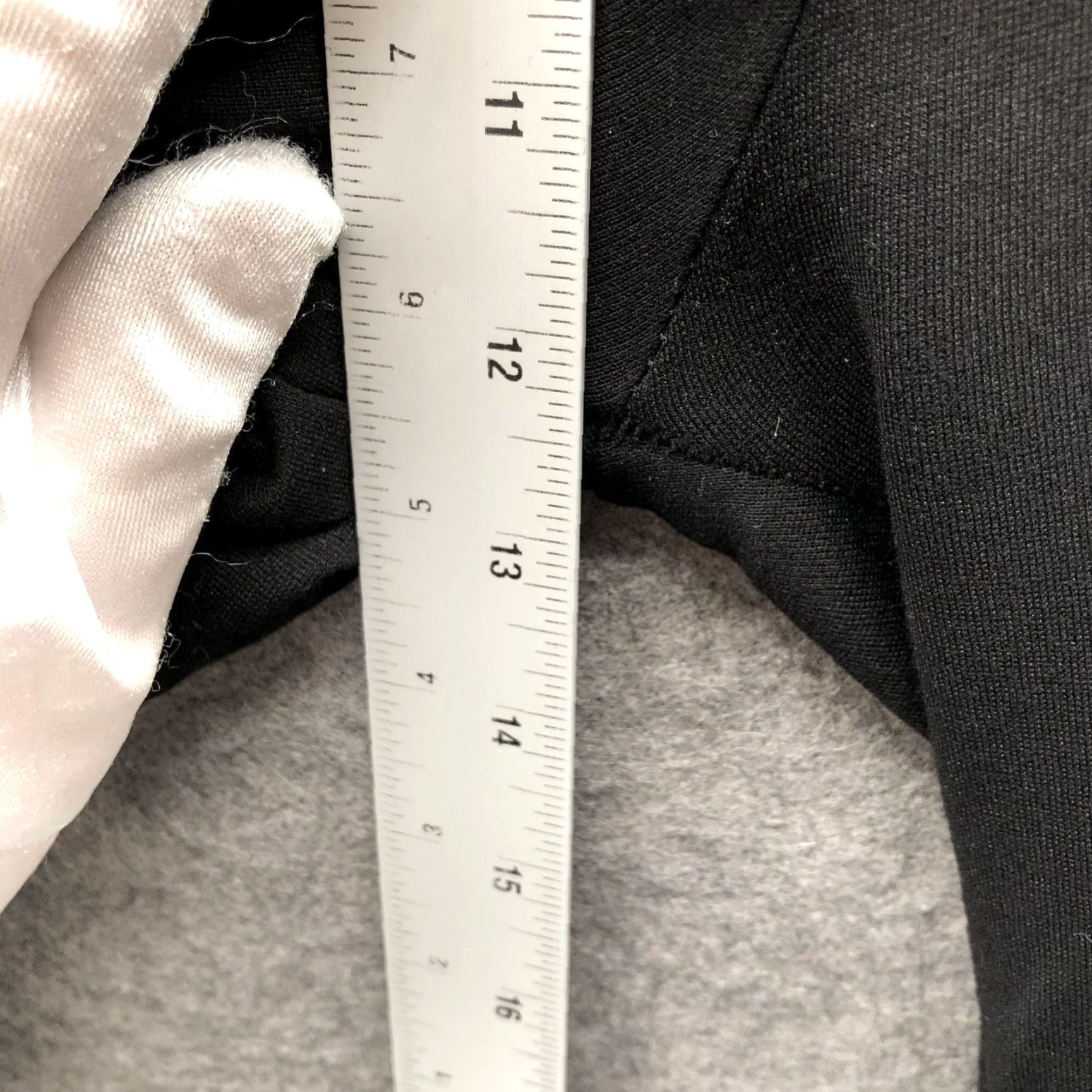 Zara Zara Womens S Black High Waisted Ponte Legging Pants Pull On Stretch Knit Slim Ankle Inseam 27.5 in Size 28" / US 6 / IT 42 - 6 Thumbnail