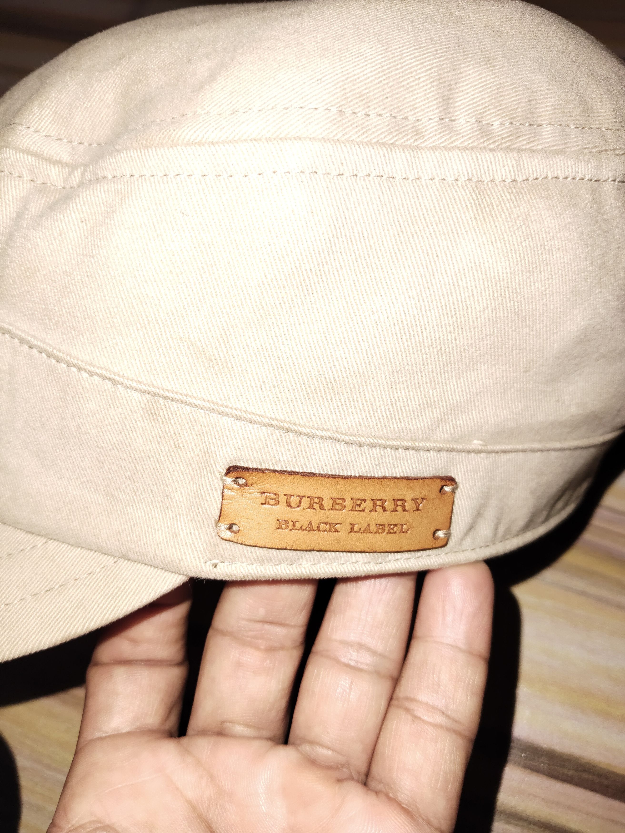 Black Label × Burberry BURBERRY BLACK LABEL Painter Cap Size ONE SIZE - 2 Thumbnail