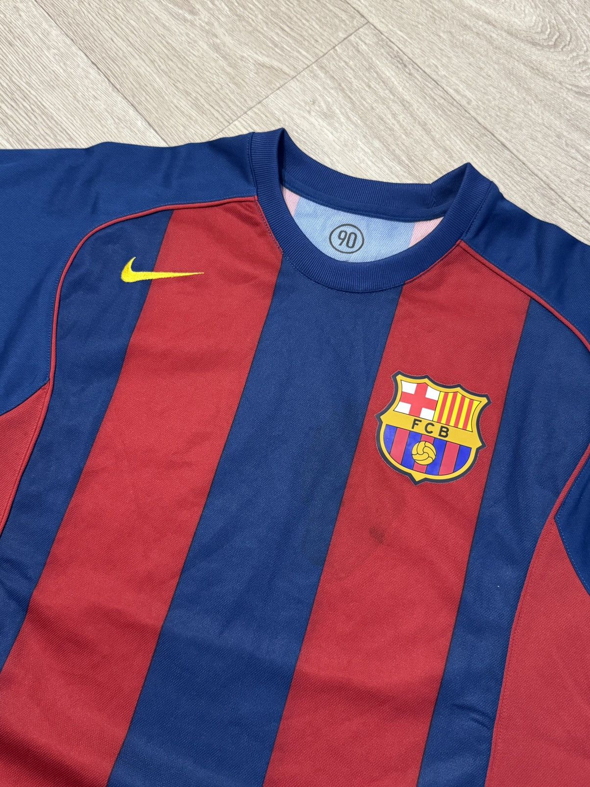 Nike 🔷Vintage Nike FC Barcelona 2002/03 Larsson Soccer jersey🔷 Size US M / EU 48-50 / 2 - 3 Thumbnail