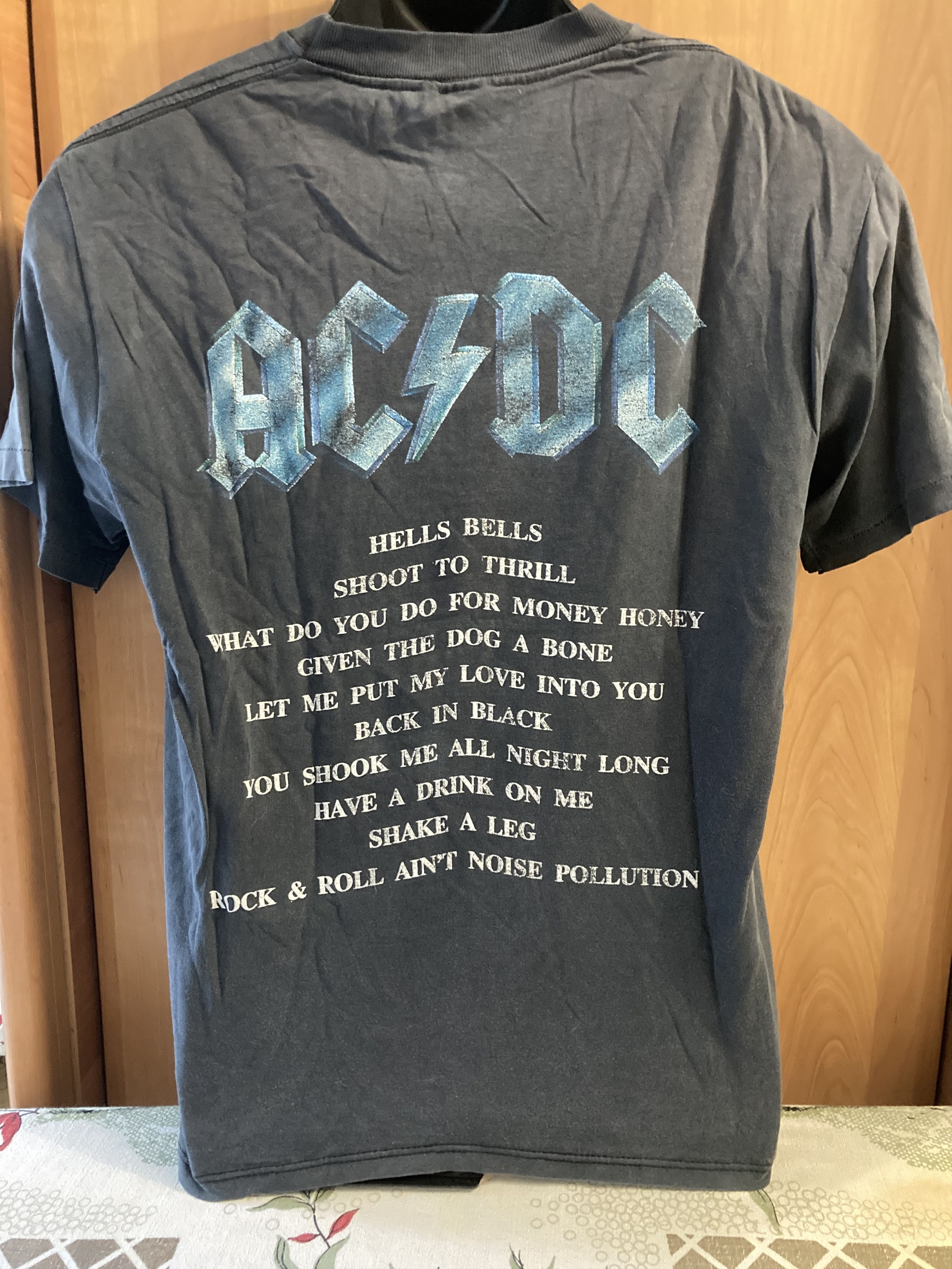 AC/DC Rare Vintage AC|DC Brockum 1991 Concert Tour T Shirt Size US S / EU 44-46 / 1 - 2 Thumbnail