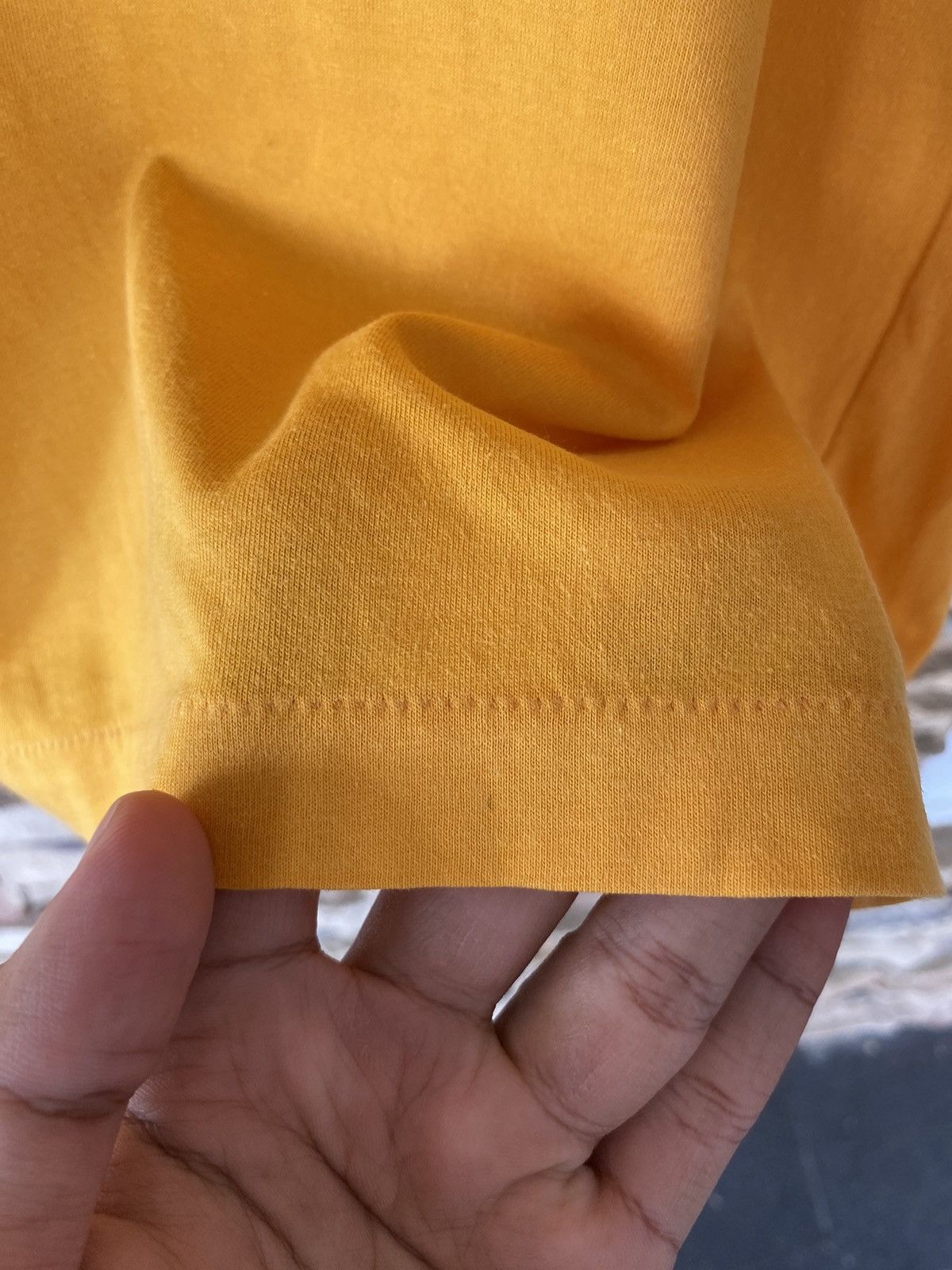 Adidas × Vintage Vintage Adidas Big Logo Double Layer Tshirt Vtg Japan Size US L / EU 52-54 / 3 - 8 Thumbnail