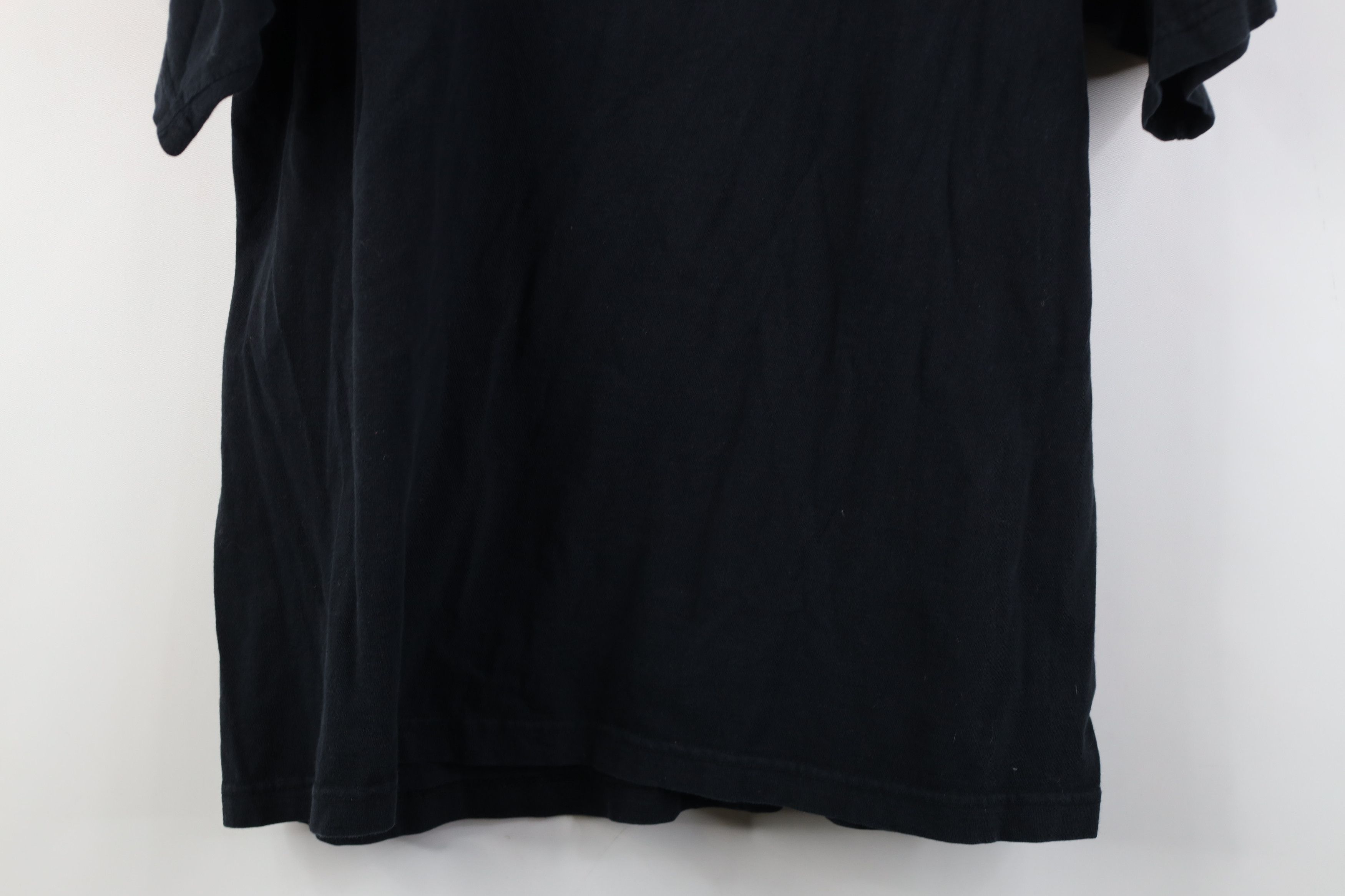 Vintage Vintage 90s Y2K American Flames Skull Motorcycle T-Shirt Size US XL / EU 56 / 4 - 14 Thumbnail