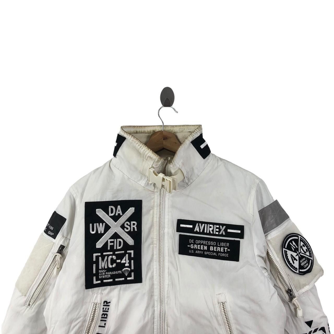 Avirex AVIREX AIRBONE MILITARY Camp Halo Bomber Jacket Puffer Size US M / EU 48-50 / 2 - 3 Thumbnail