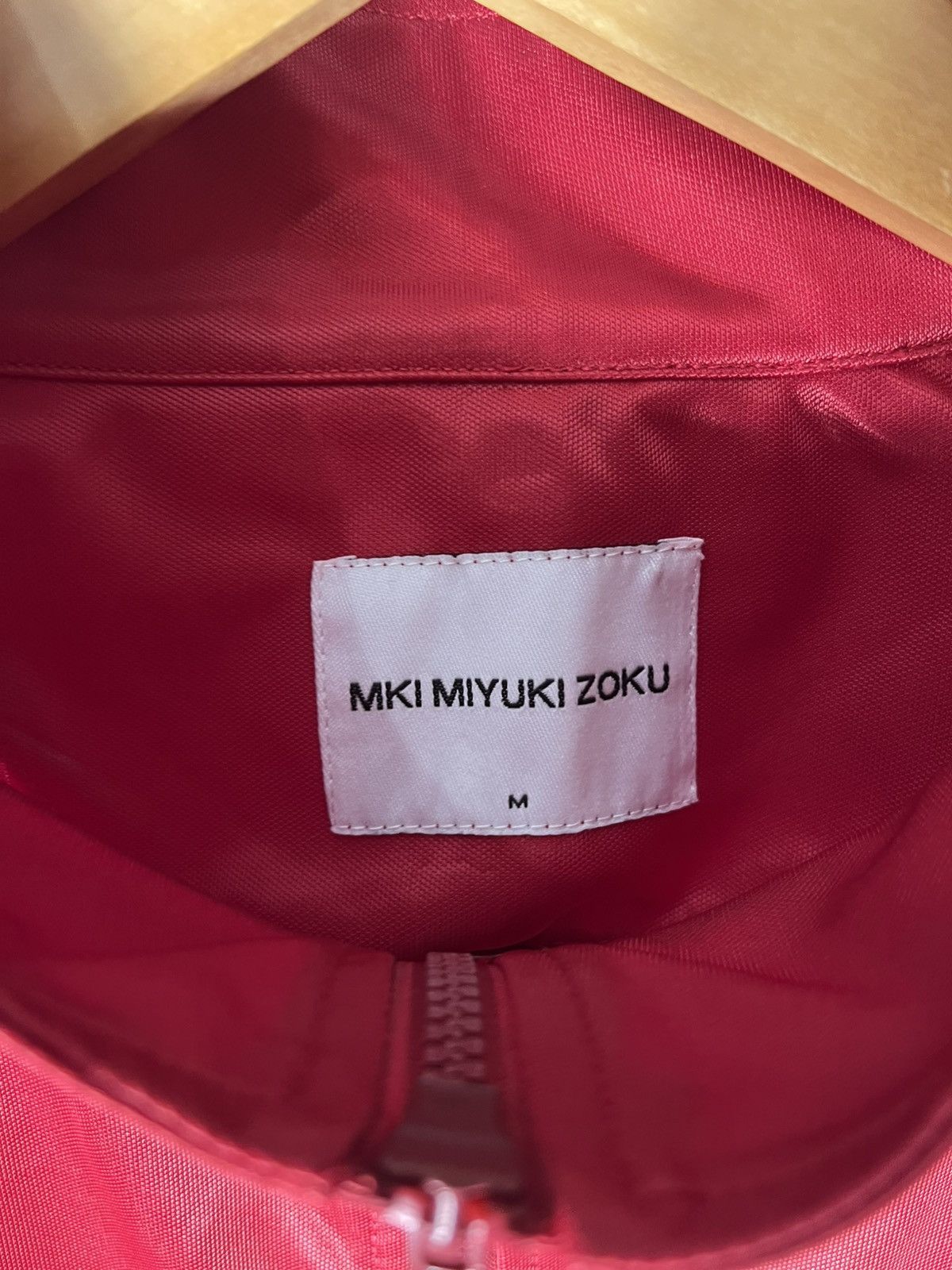 Mki Miyuki Zoku MKI MIYUKI ZOKU TRACK ZIP JACKET LIGHT SPORTSWEAR Y2K Size US M / EU 48-50 / 2 - 11 Thumbnail