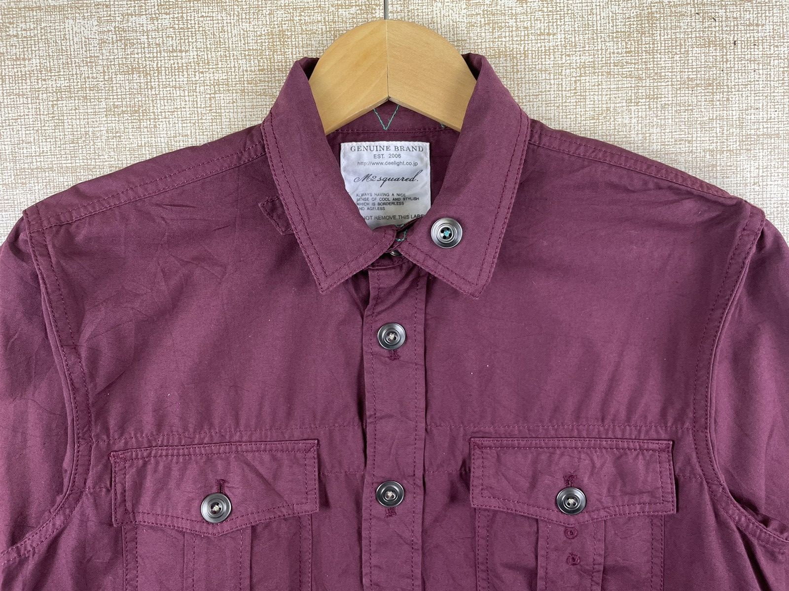 Dsquared2 M2SQUARED Japan Avant Grande Buttoned Jacket Size US M / EU 48-50 / 2 - 10 Thumbnail