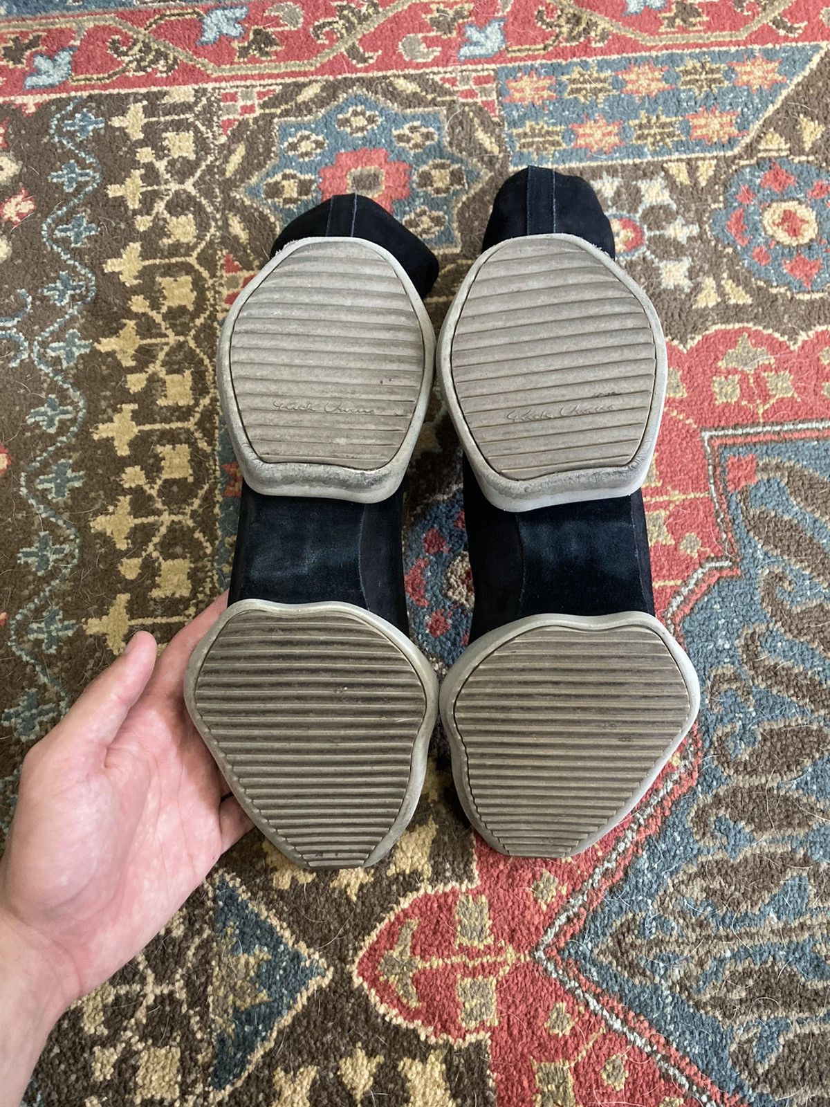 Adidas Rick Owens Adidas Sock Runner Size US 8 / EU 41 - 5 Thumbnail