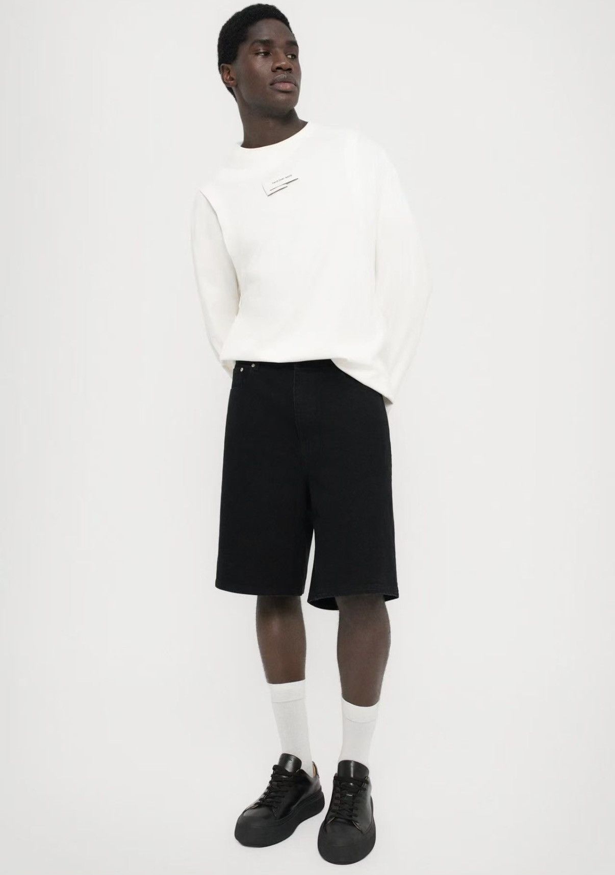 Han Kjobenhavn Han Kjøbenhavn men's relaxed wide-leg shorts J39 Size US 32 / EU 48 - 6 Thumbnail