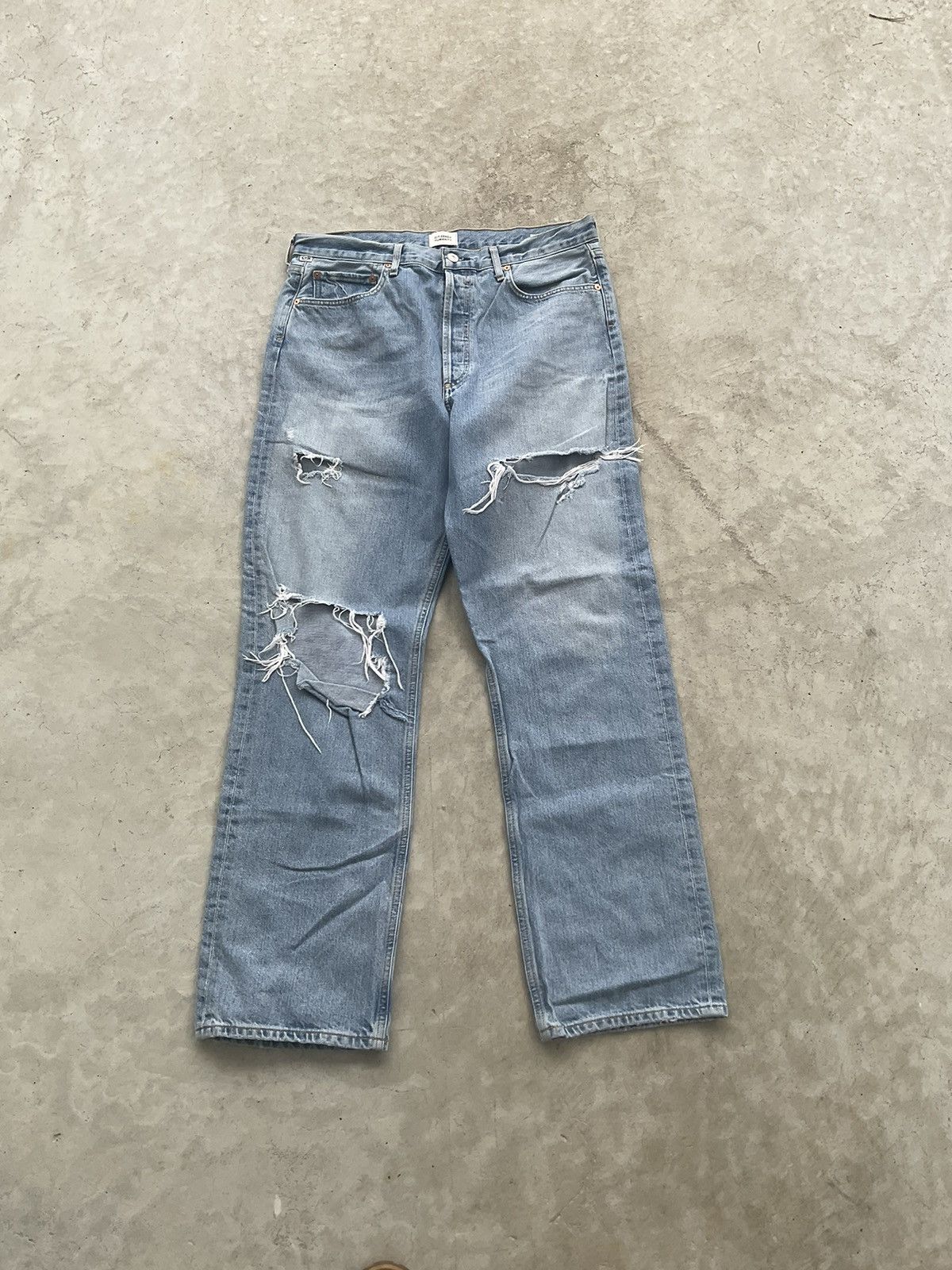 Citizens Of Humanity pre distressed denim Size US 32 / EU 48 - 1 Thumbnail