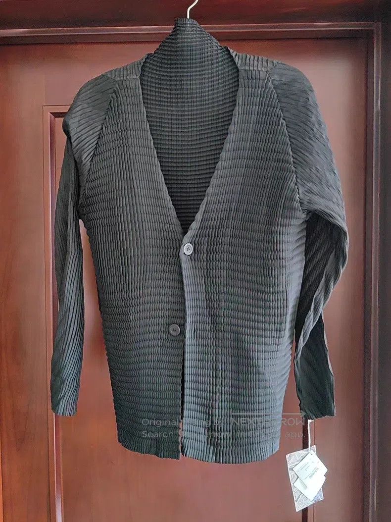 Issey Miyake Issey Miyake Waffle Knit Long Sleeve Top Size M / US 6-8 / IT 42-44 - 5 Thumbnail