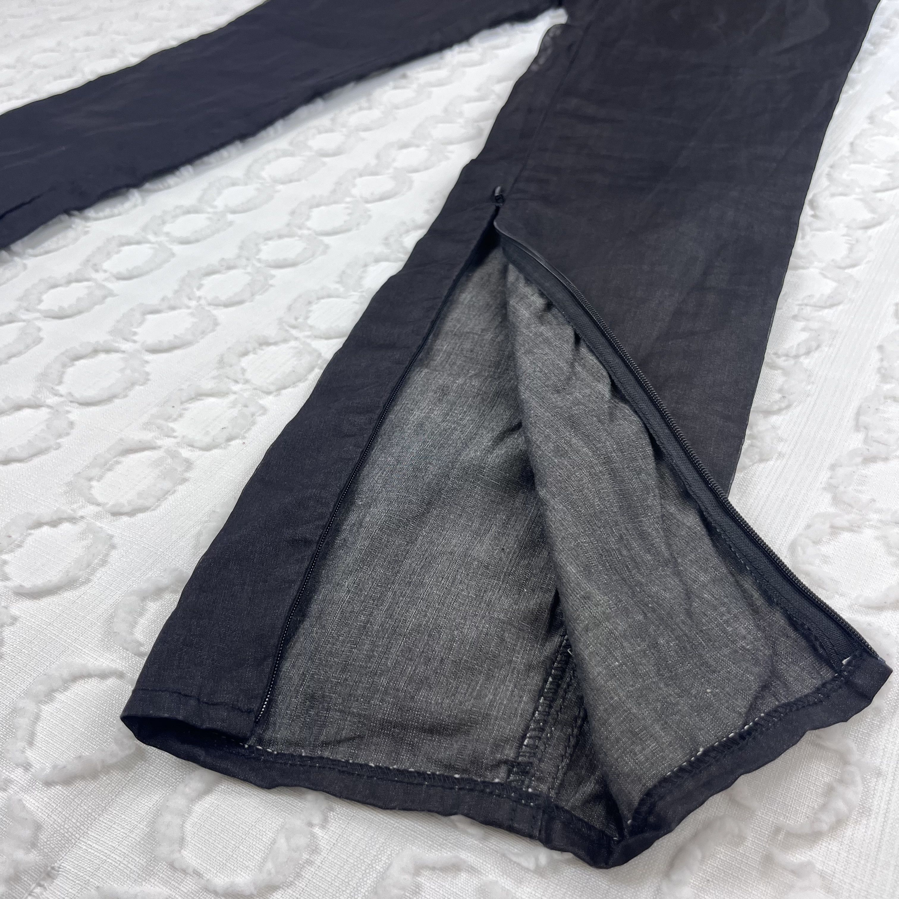 Chanel Chanel SS07 Runway Look 29 High-waisted Black Trousers Size 27" / US 4 / IT 40 - 11 Thumbnail