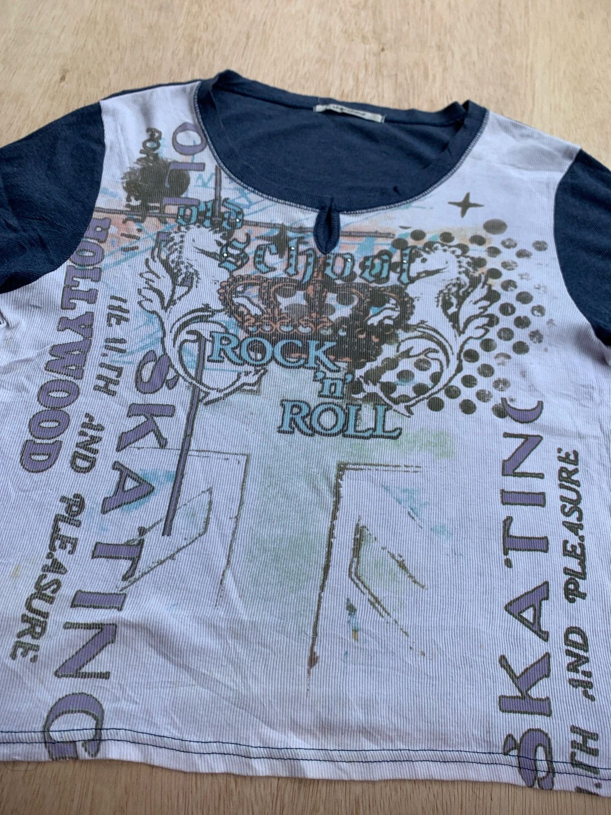 Hysteric Glamour × If Six Was Nine × Japanese Brand Chercheur Rock n' Roll Ifsixwasnine Style Womens Tshirt Size M / US 6-8 / IT 42-44 - 2 Thumbnail