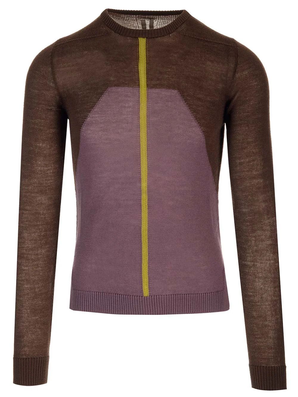 Rick Owens o1y0325 Crewneck Sweater in Multicolor Size US L / EU 52-54 / 3 - 1 Thumbnail