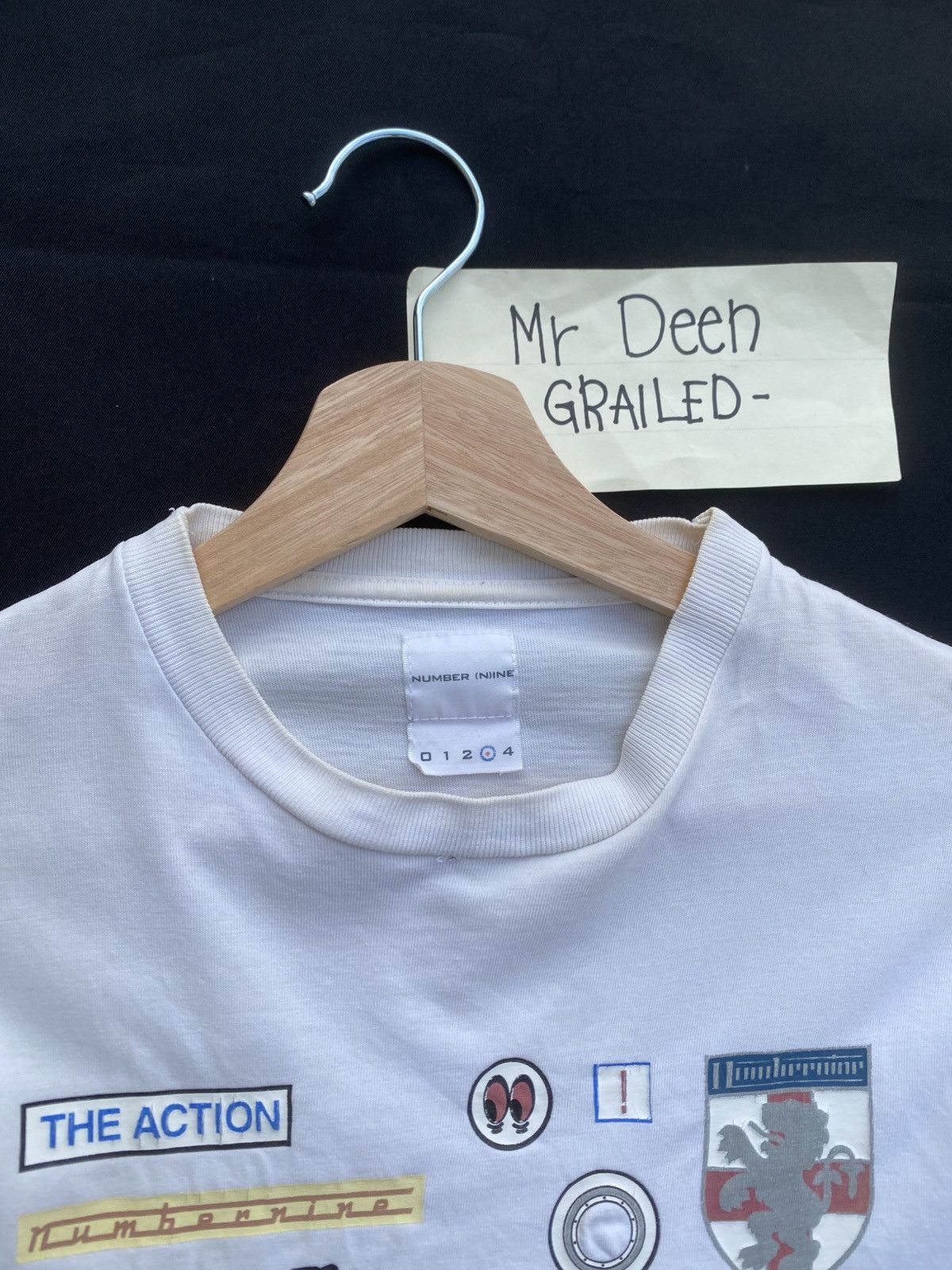 Number (N)ine Rare Vintage Number Nine Third Anniversary Tshirt Size US S / EU 44-46 / 1 - 10 Thumbnail