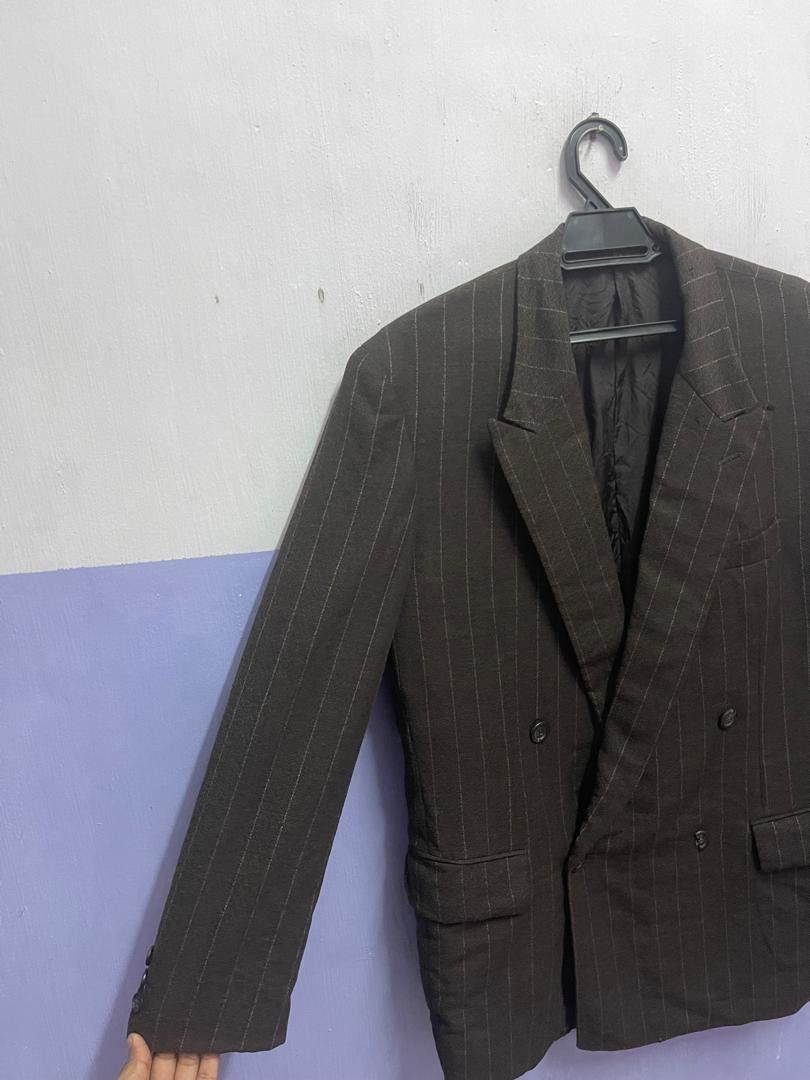 Issey Miyake Issey Miyake Double Breast Wool Jacket Size US M / EU 48-50 / 2 - 8 Thumbnail