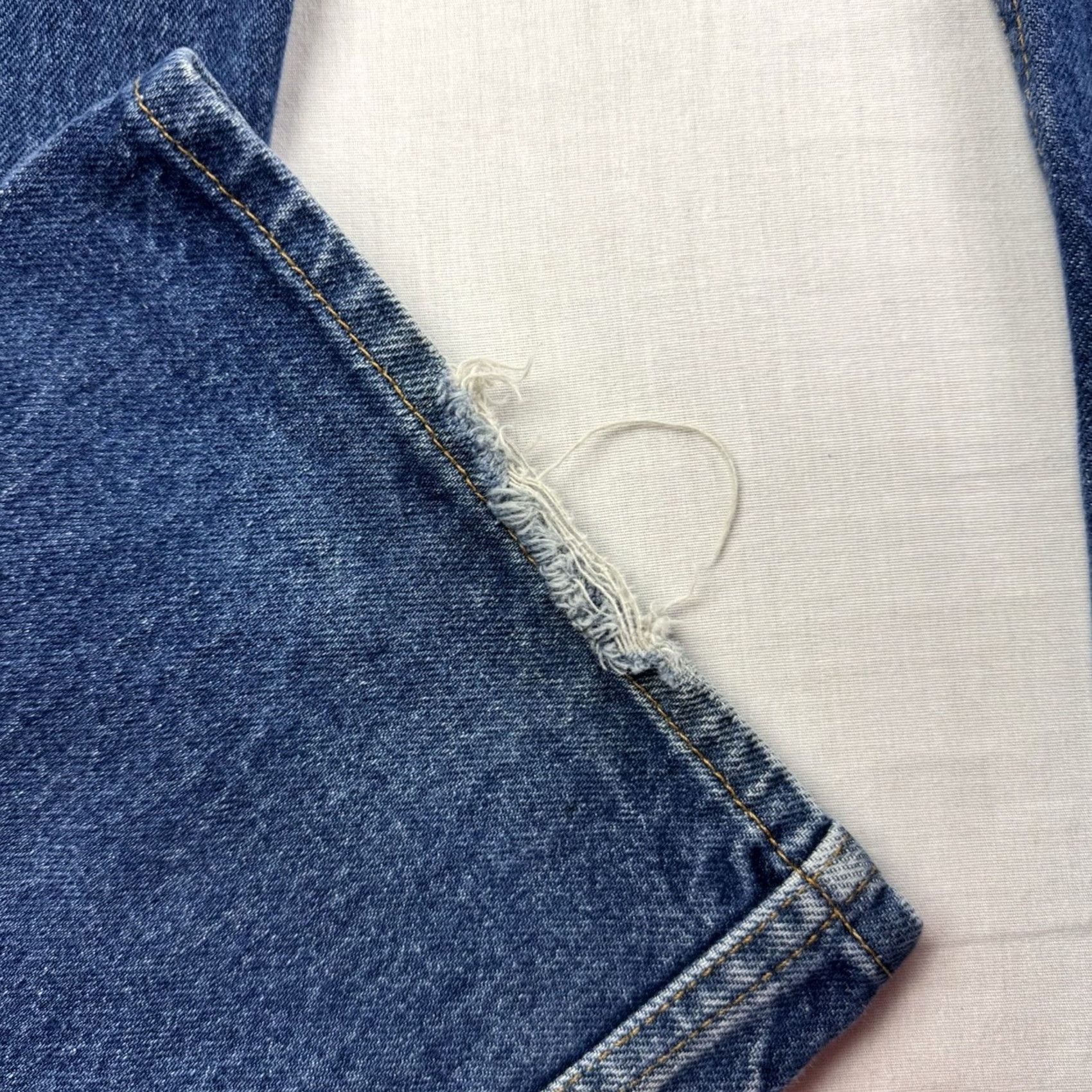 Levi's VINTAGE Levi's 517 Jeans Men 36x32 Denim 90s Orange Tab Bootcut USA 1990s Jeans Mens Size US 36 / EU 52 - 2 Thumbnail