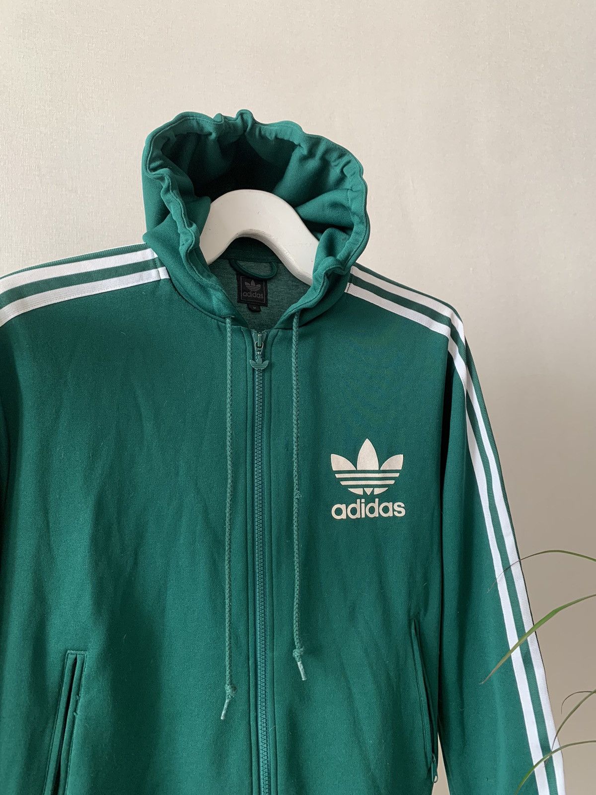 Vintage Adidas Y2K vintage Cropped Track Zip Hoodie opium y-3 Size US M / EU 48-50 / 2 - 2 Thumbnail