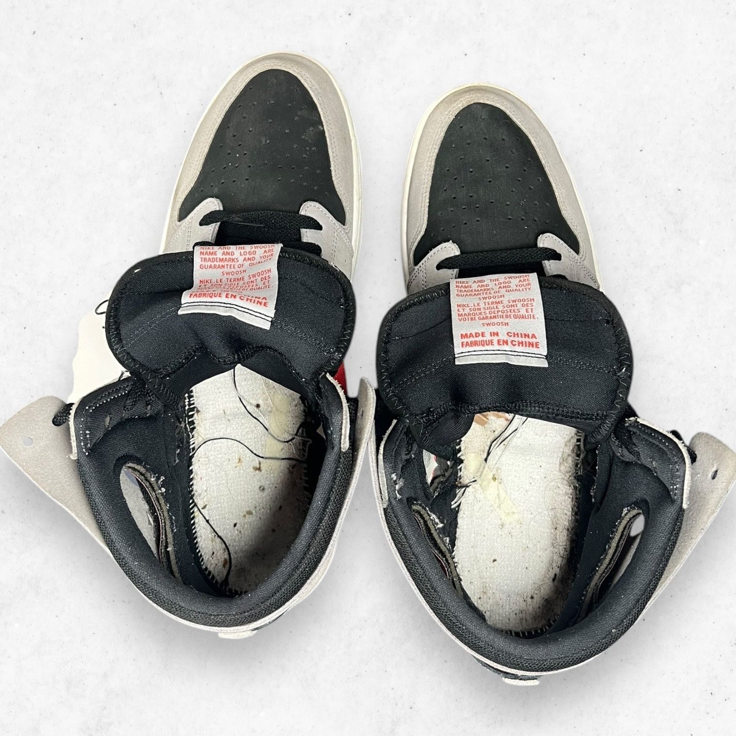 Nike Air Jordan 1 Zoom Comfort 2 High Cement Fire Red Men's 13US Size US 13 / EU 46 - 12 Thumbnail
