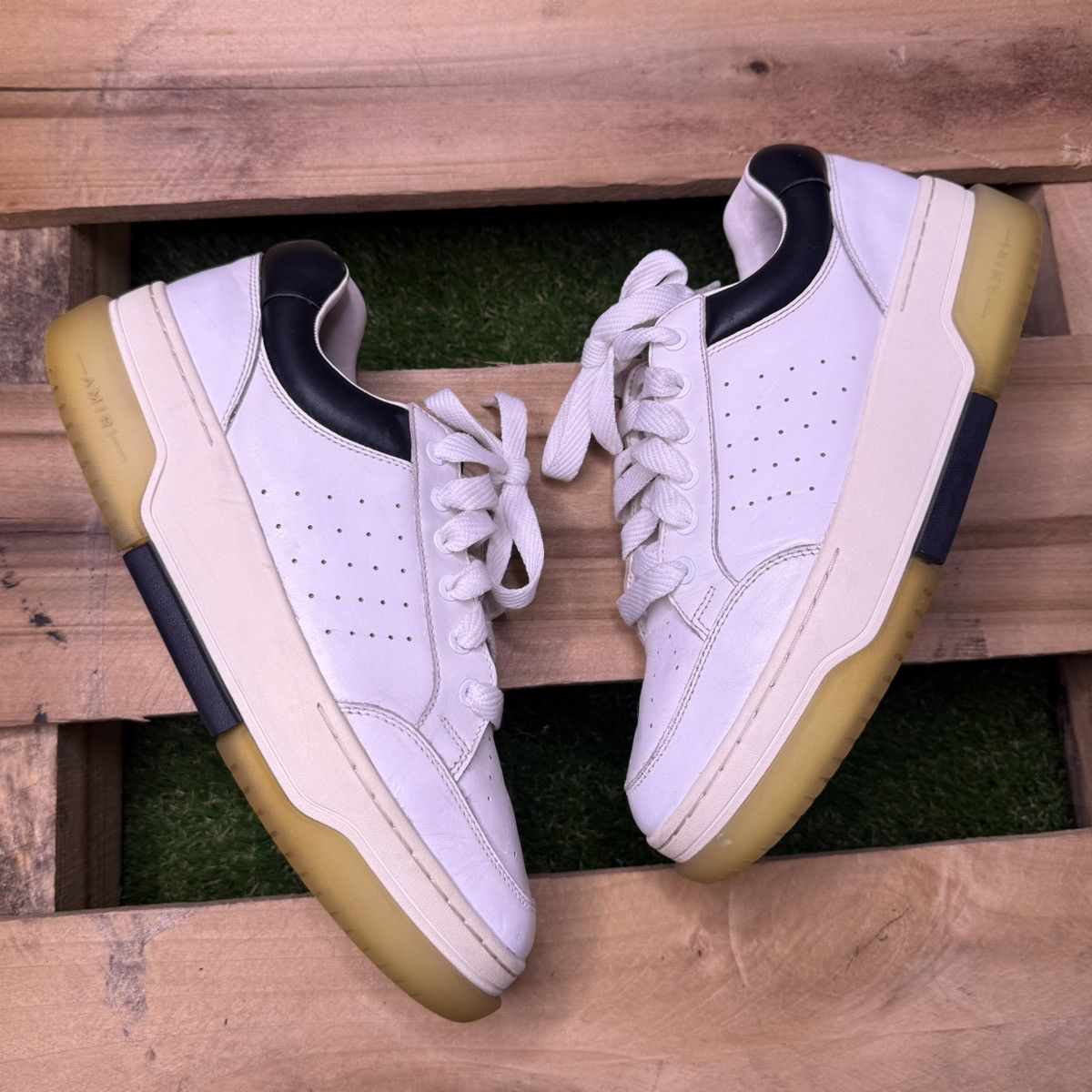 Amiri Amiri Stadium Sneakers Size US 11 / EU 44 - 1 Thumbnail